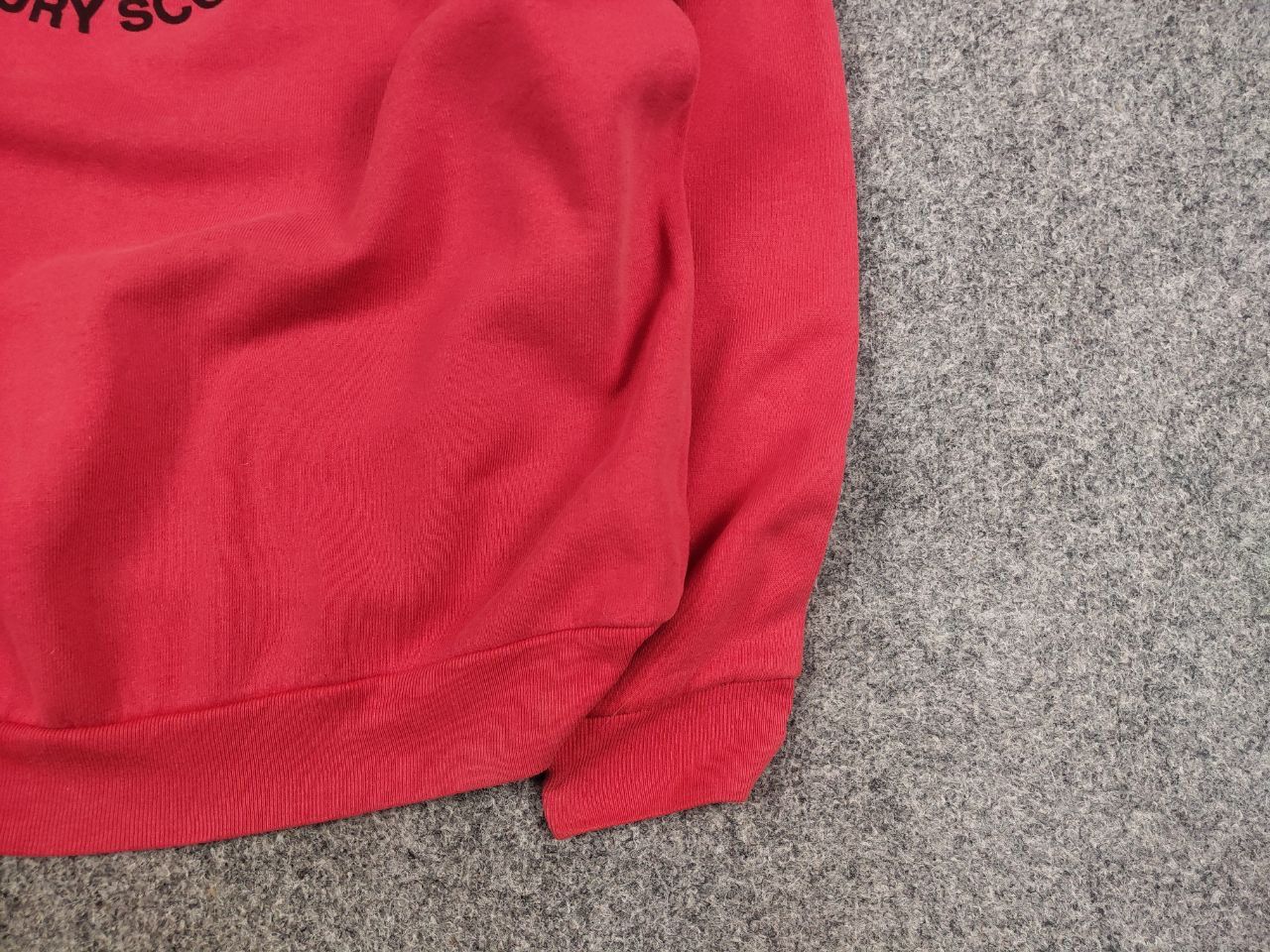 Vintage Vintage 80's Danbury Scouts Logo Red Faded Sweatshirt Size US XL / EU 56 / 4 - 12 Thumbnail