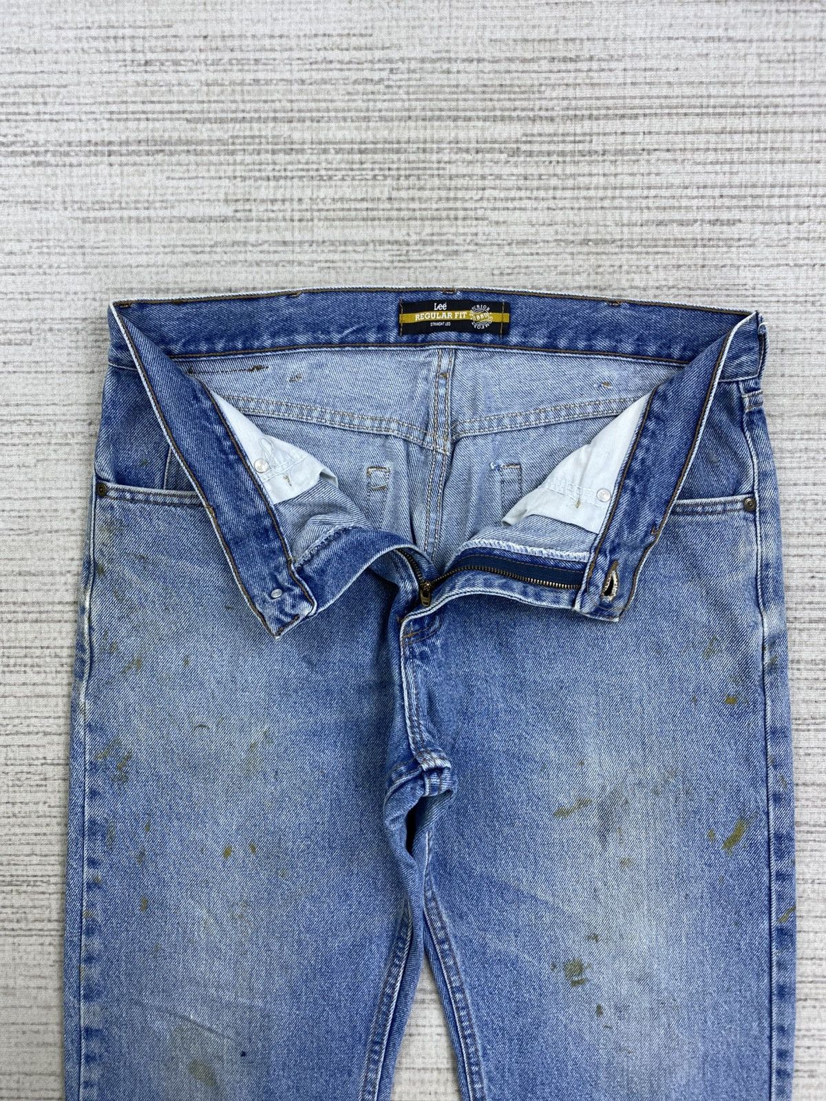 Lee × Vintage Vintage 90s Lee Distressed Denim Pants Size US 34 / EU 50 - 7 Thumbnail