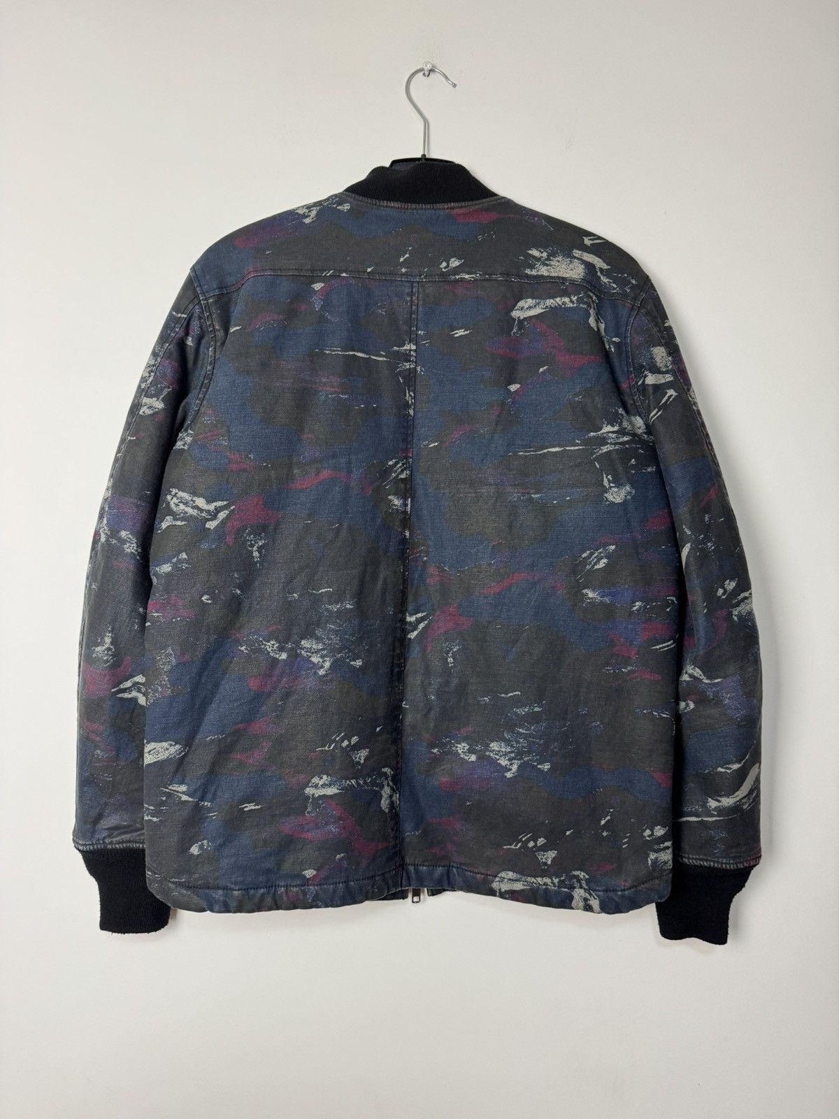 Diesel Rare Vintage Diesel Camo Bomber Jacket Avant-Garde Style Size US M / EU 48-50 / 2 - 7 Thumbnail