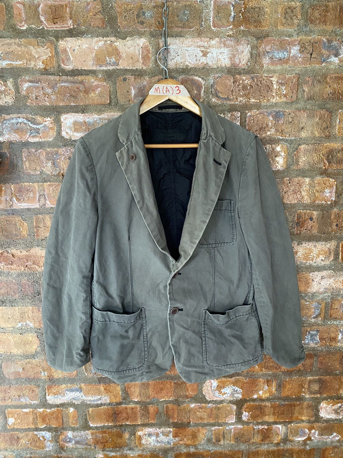 Comme des Garcons Homme 2009 Reversible Hybrid Large Flap modular pocket bomber Size US S / EU 44-46 / 1 - 13 Thumbnail