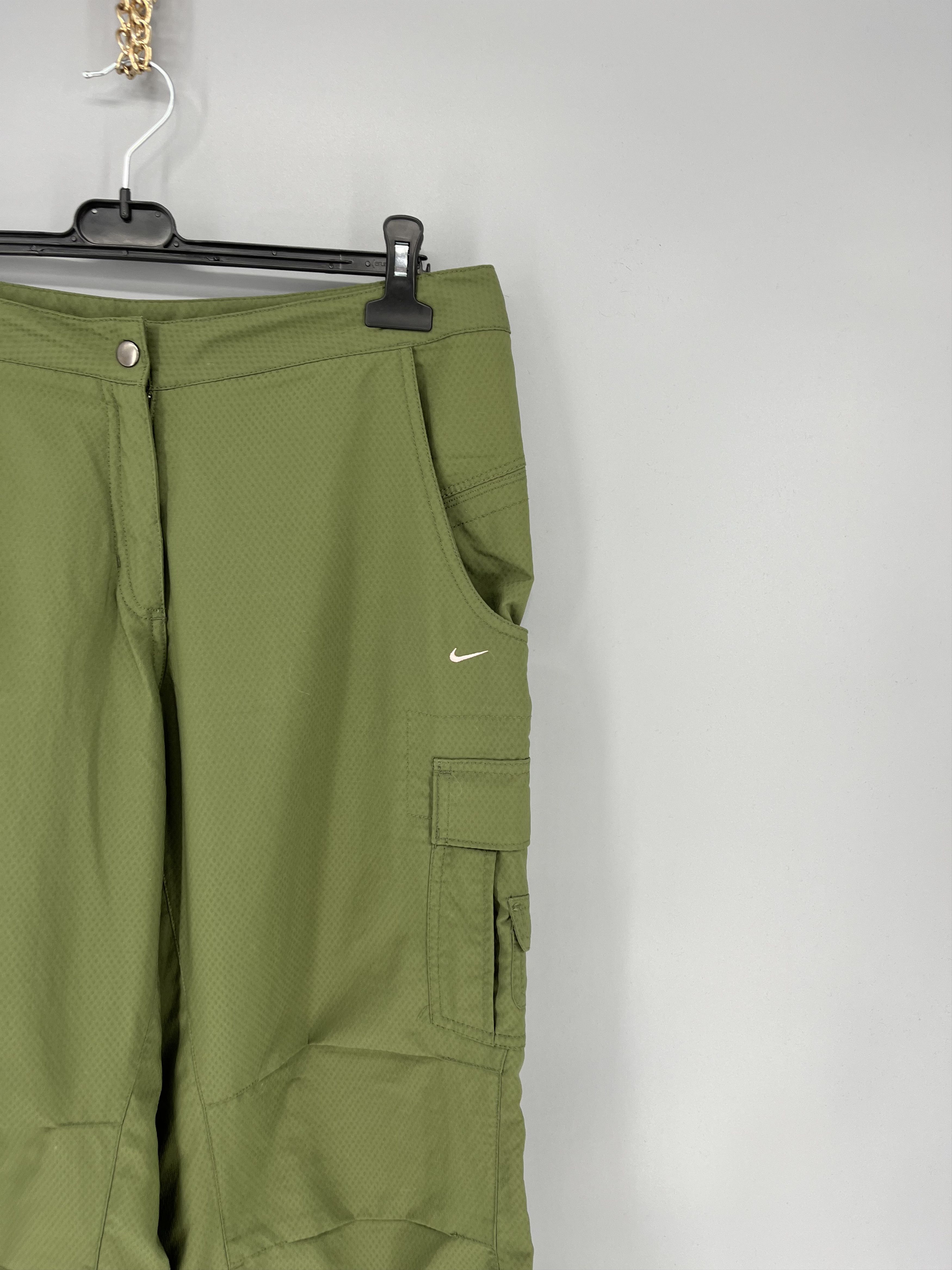 Nike Vintage Y2K Nike Nylon Drill Track Pants NikeFit Size US 32 / EU 48 - 4 Thumbnail