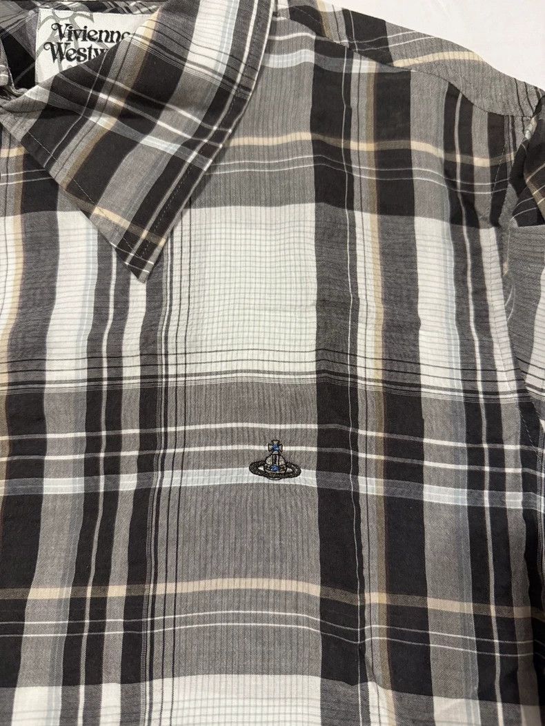 Other Vivienne Westwood size46 Short-sleeved slanted lapel checke Size M / US 6-8 / IT 42-44 - 4 Thumbnail