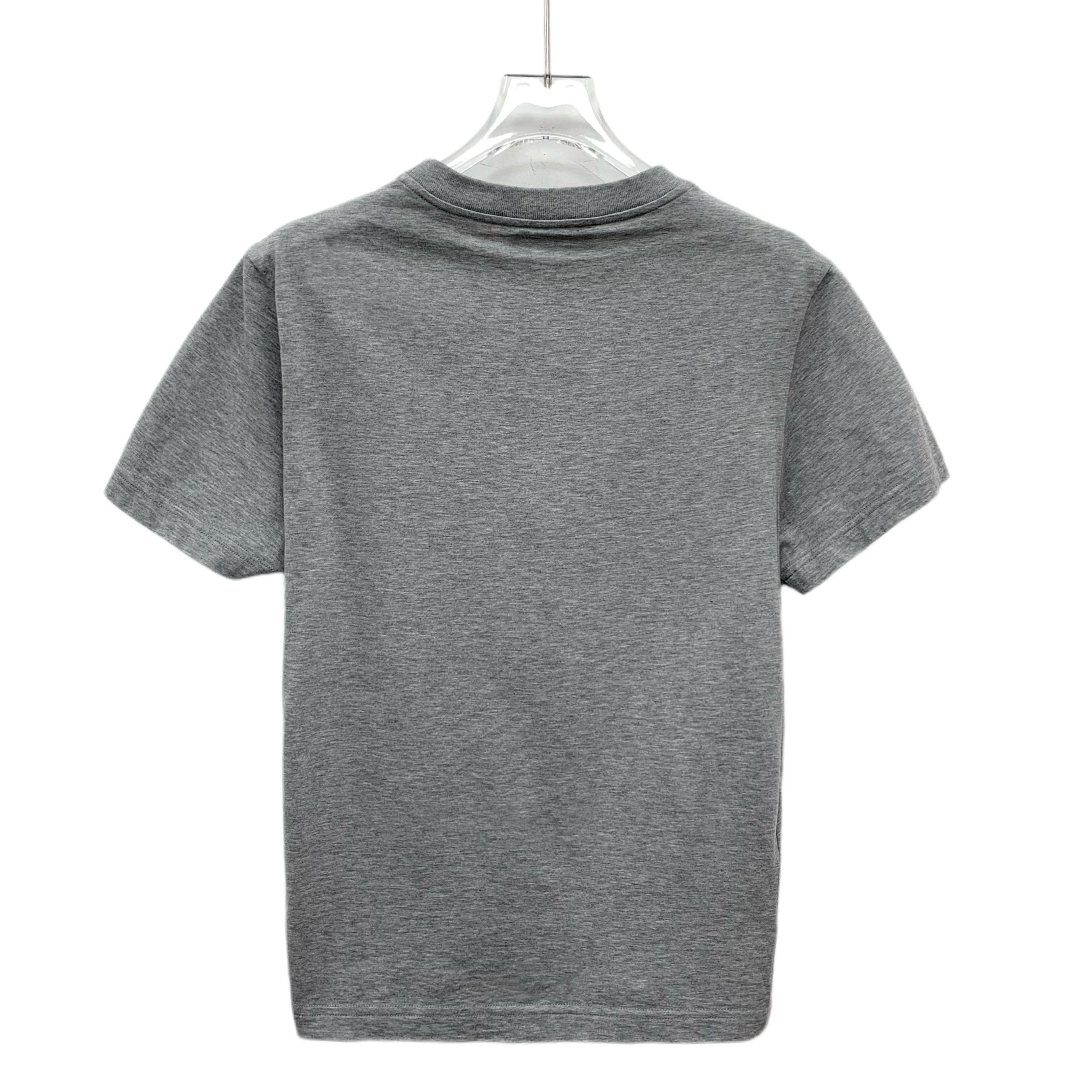 Miu Miu Miu Miu Logo Tee Grey (M) Size M / US 6-8 / IT 42-44 - 2 Thumbnail