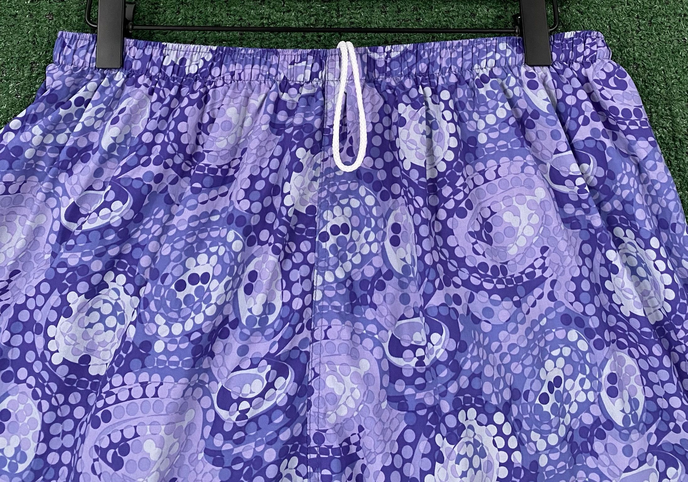 Patagonia 90’s Patagonia Purple Geometric Patterned Lined Shorts Large Size 36" / US 14 / IT 50 - 2 Thumbnail