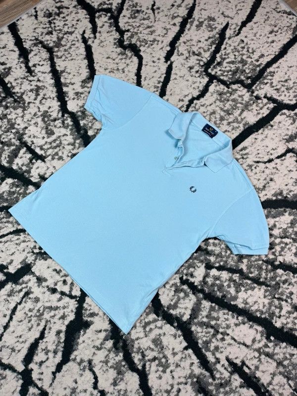 Fred Perry Fred Perry blue polo shirt logo M Size US M / EU 48-50 / 2 - 2 Thumbnail