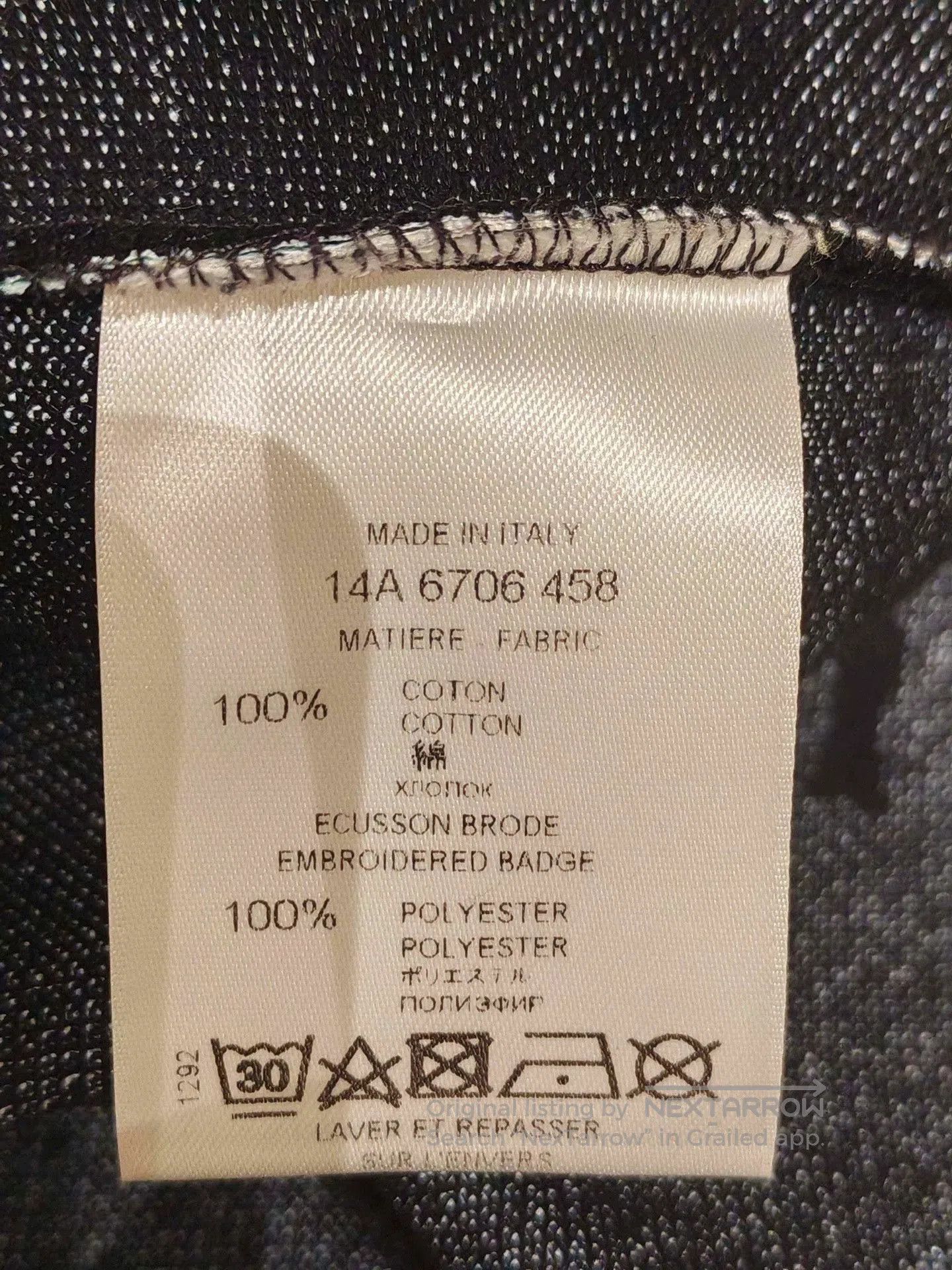 Givenchy Givenchy Small Flag Polo Shirt S. Size US S / EU 44-46 / 1 - 4 Thumbnail