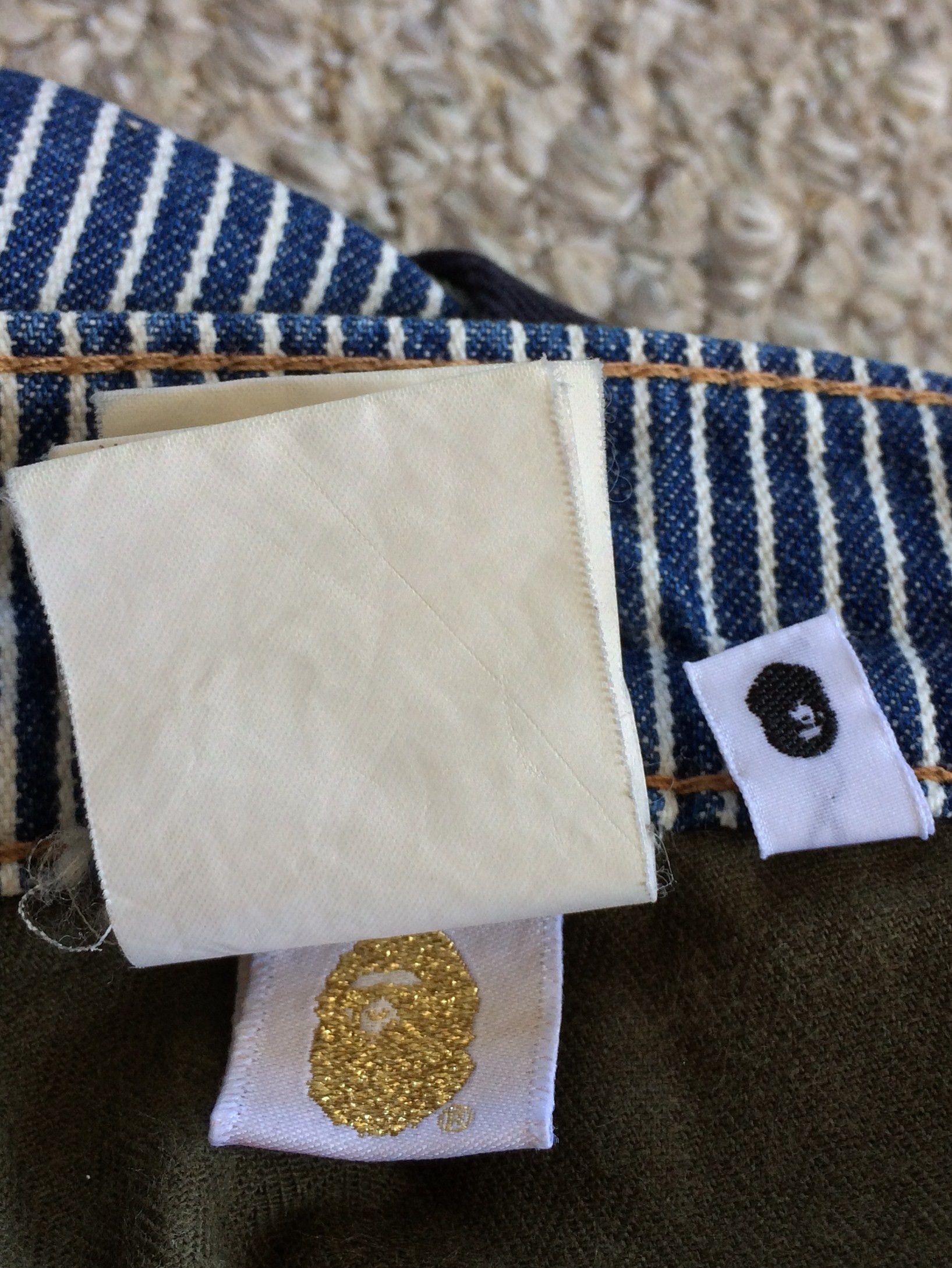 Bape OG Bape Baby Milo Multi Panel Denim Size US 30 / EU 46 - 11 Thumbnail