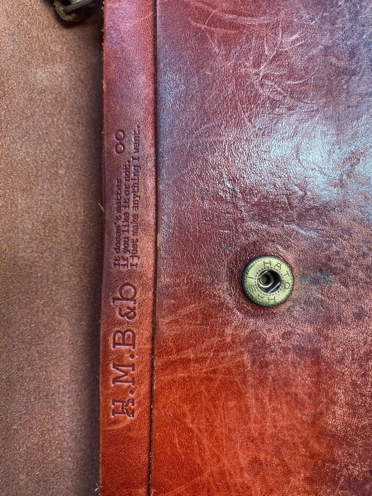 Genuine Leather × Japanese Brand Red Full Leather Long Wallet Size ONE SIZE - 4 Thumbnail