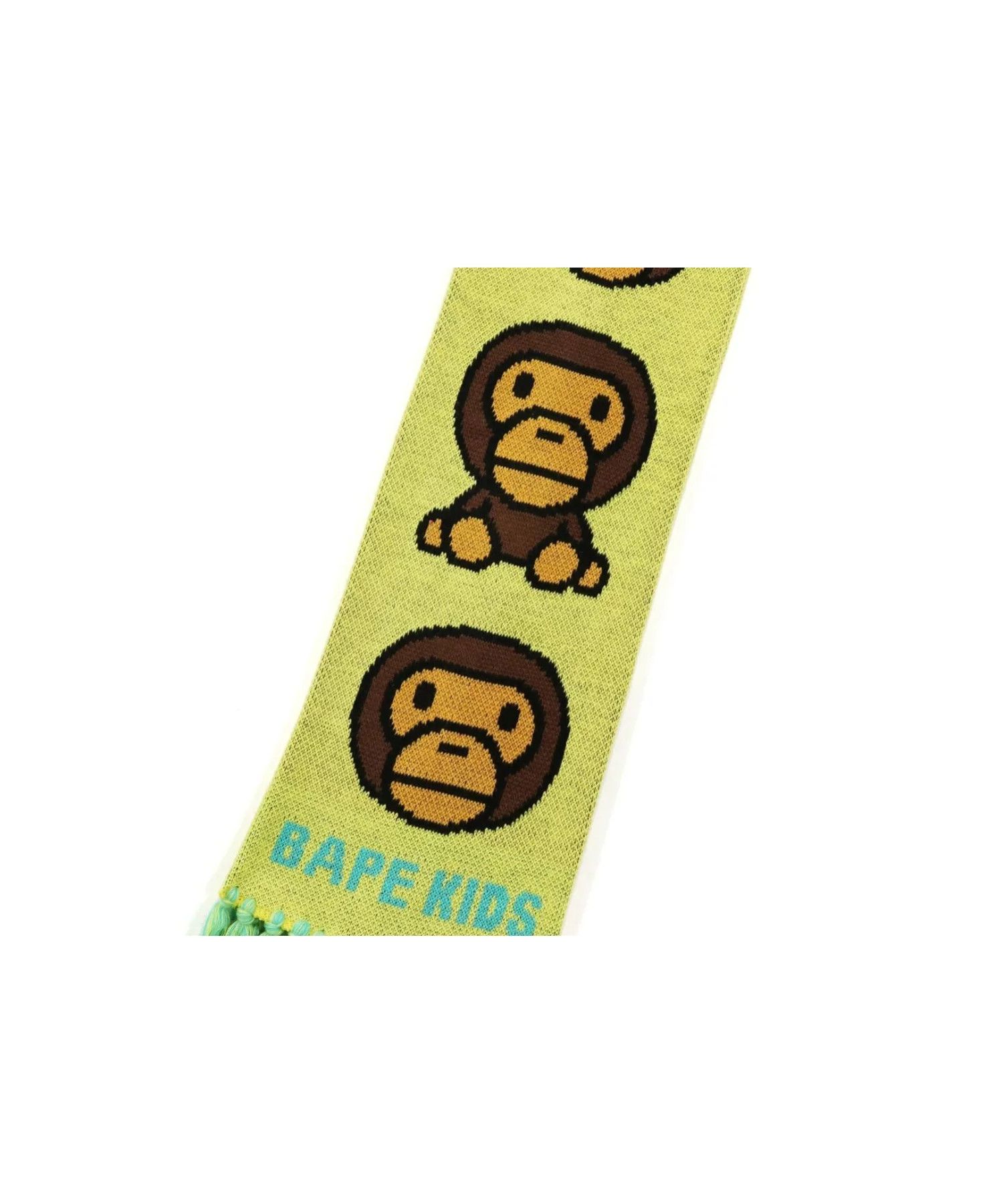 Bape Bape APE BABY MILO KNIT SCARF Kids Size ONE SIZE - 2 Thumbnail