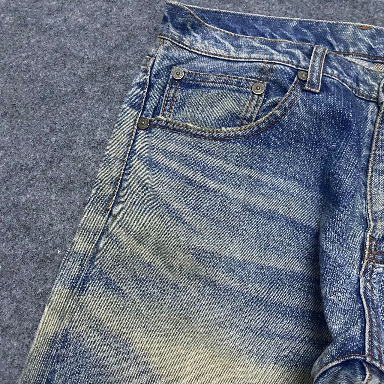 Takeo Kikuchi Vintage Takeo Kikuchi Distressed Denim Kurt Cobain Style Size US 34 / EU 50 - 8 Thumbnail