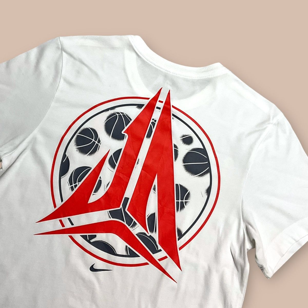 Nike Nike Ja Morant White Tee Size US M / EU 48-50 / 2 - 4 Thumbnail