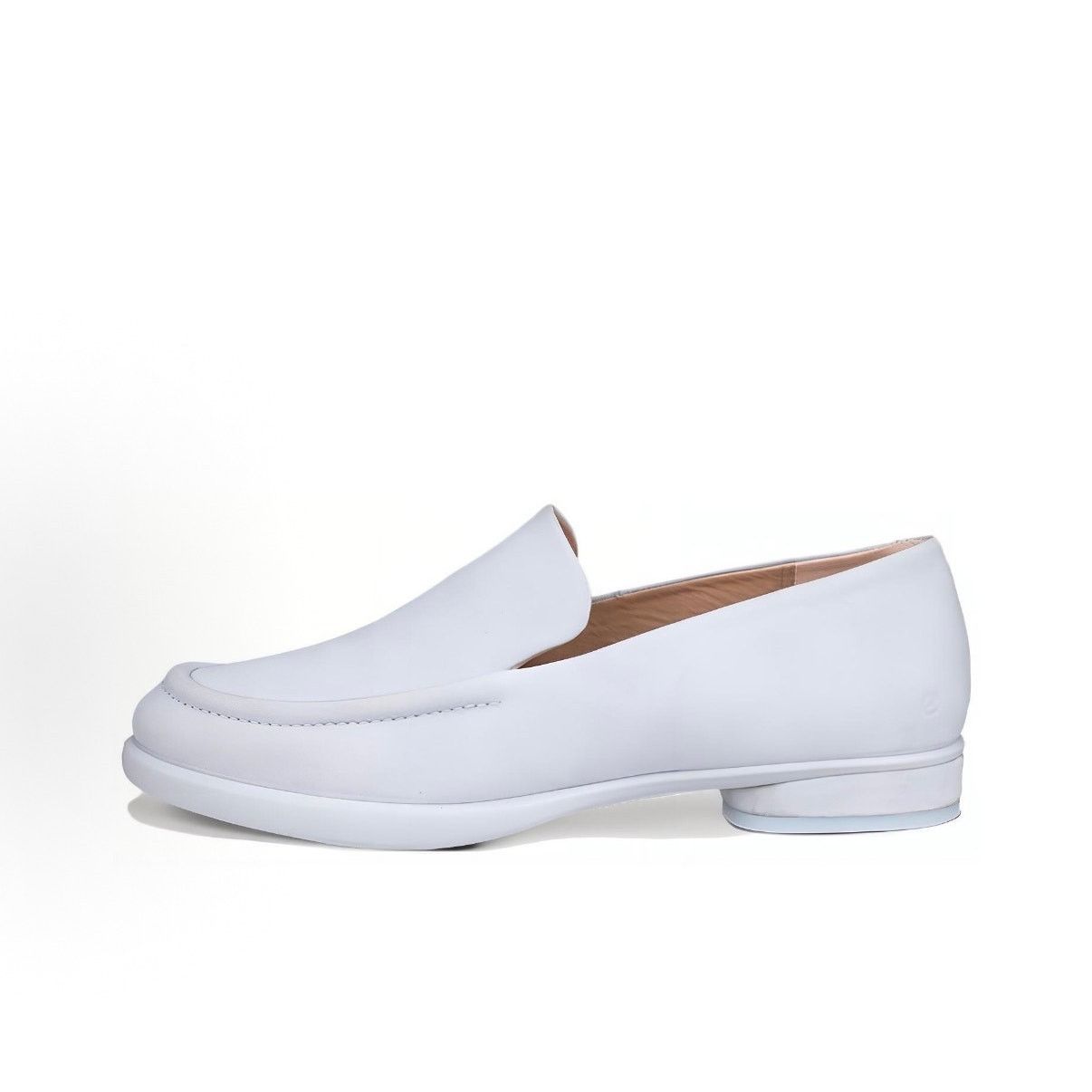 Ecco ECCO WOMEN'S 41 SCULPTED LX WHITE LEATHER LOAFER NIB 222313 Size US 10 / IT 40 - 2 Thumbnail