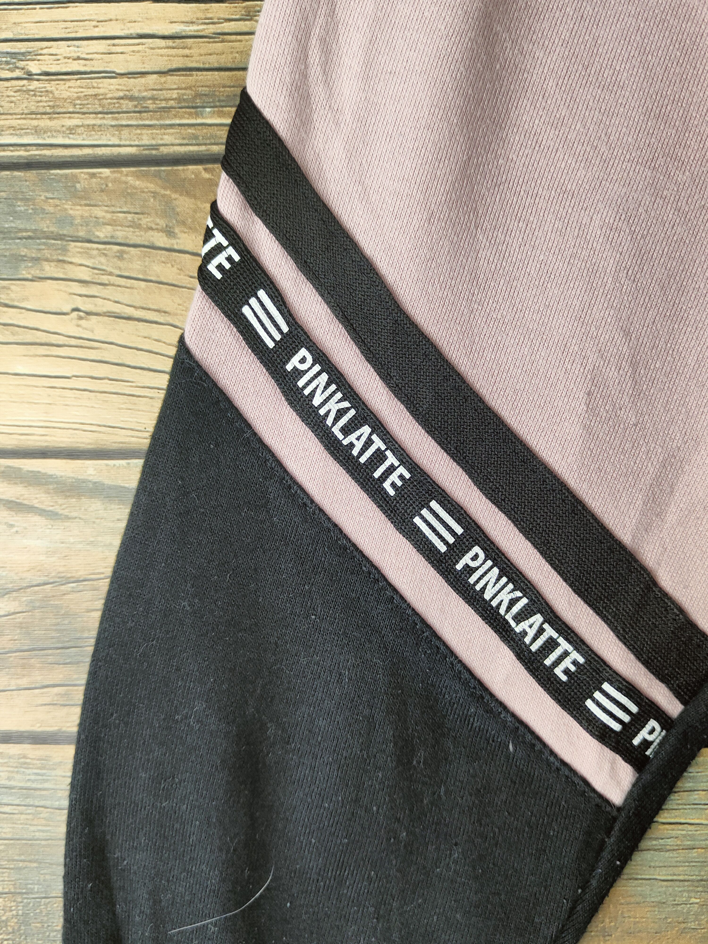 Japanese Brand VINTAGE Pinklatte Black Pink Sweatshirts Size M / US 6-8 / IT 42-44 - 7 Thumbnail