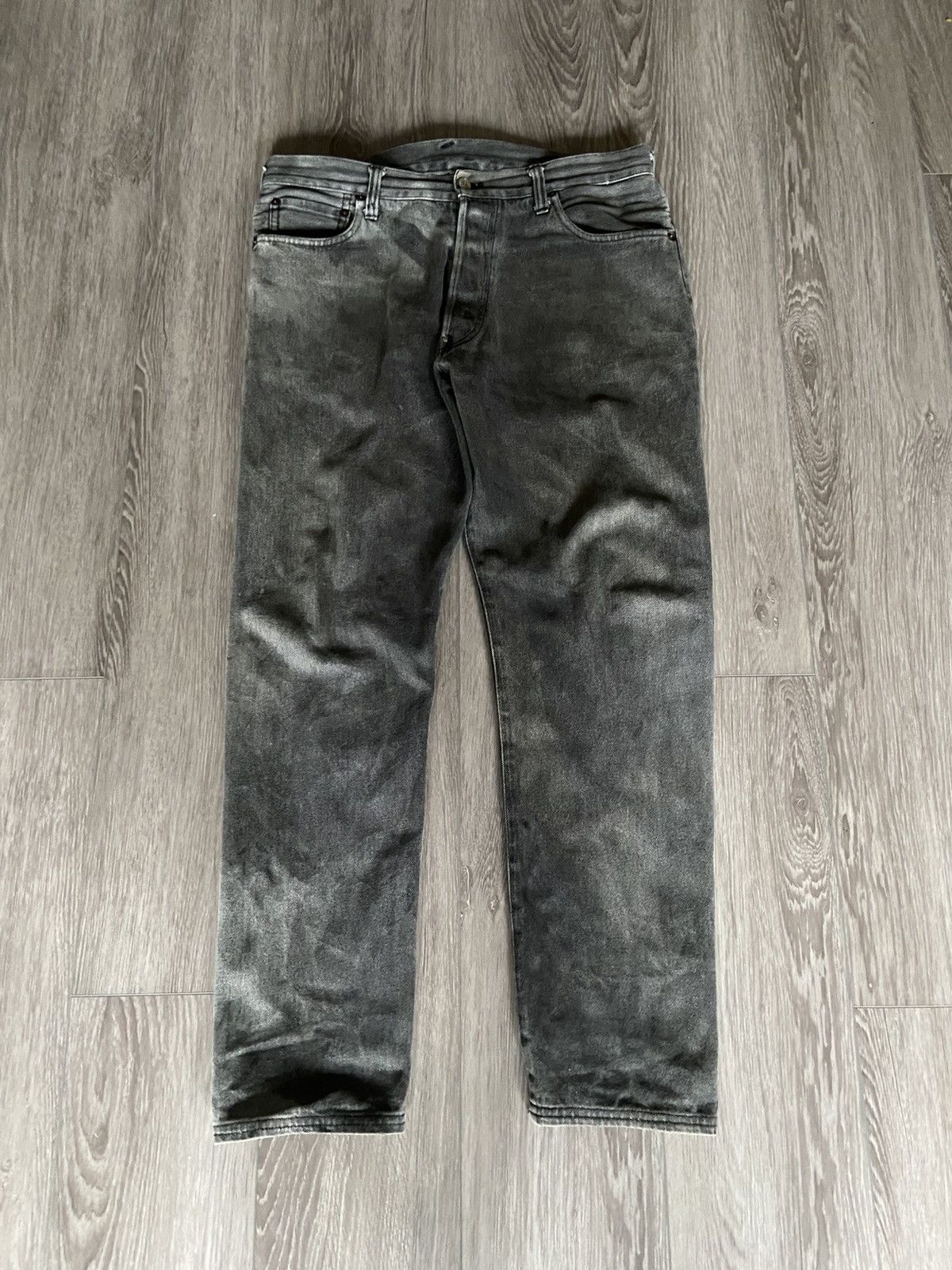 Evisu Grey Evisu Classic Seagull Denim Pants Jeans Size US 36 / EU 52 - 3 Thumbnail