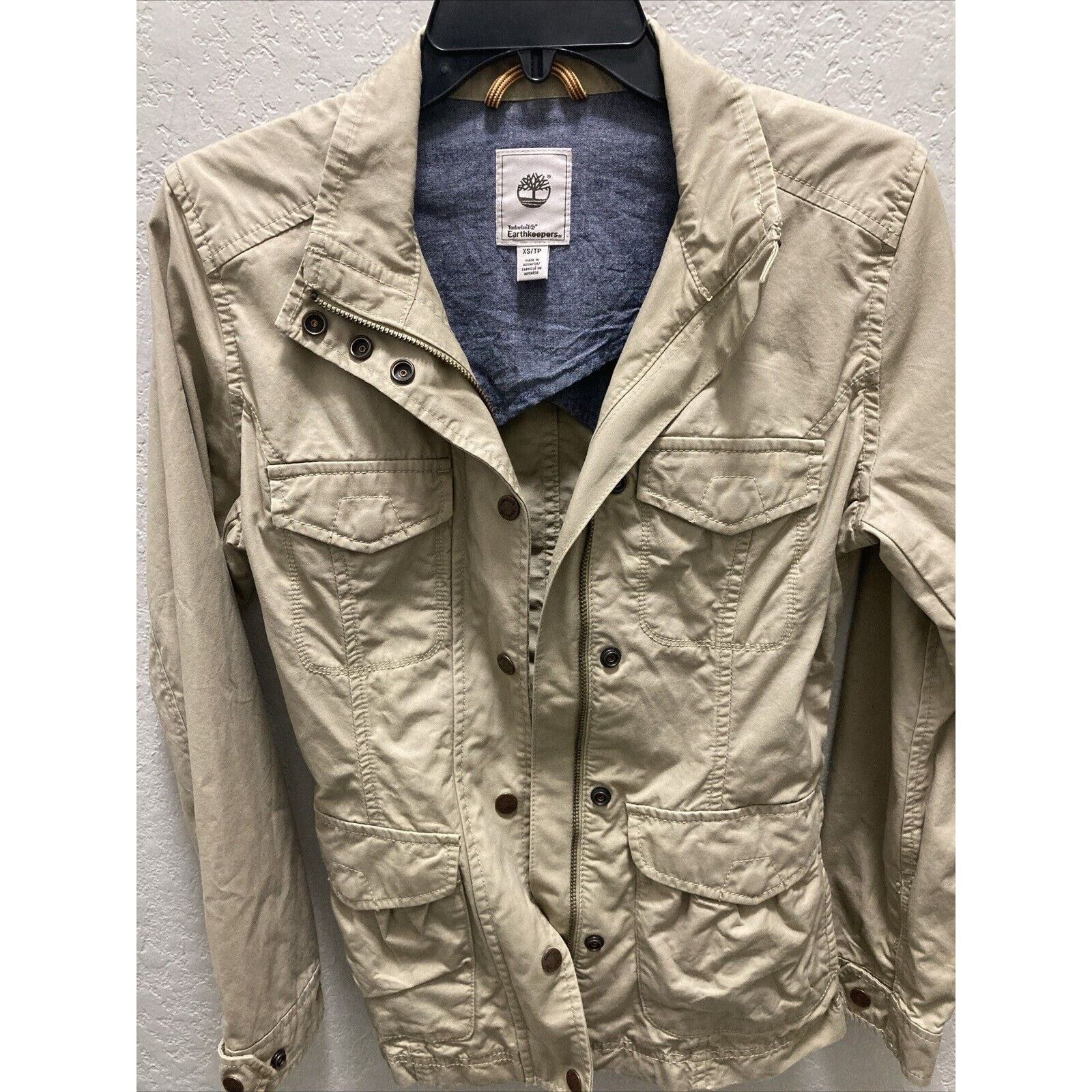 Timberland Timberland Earthkeepers Jacket Women XS Beige Coat Size XS / US 0-2 / IT 36-38 - 7 Thumbnail