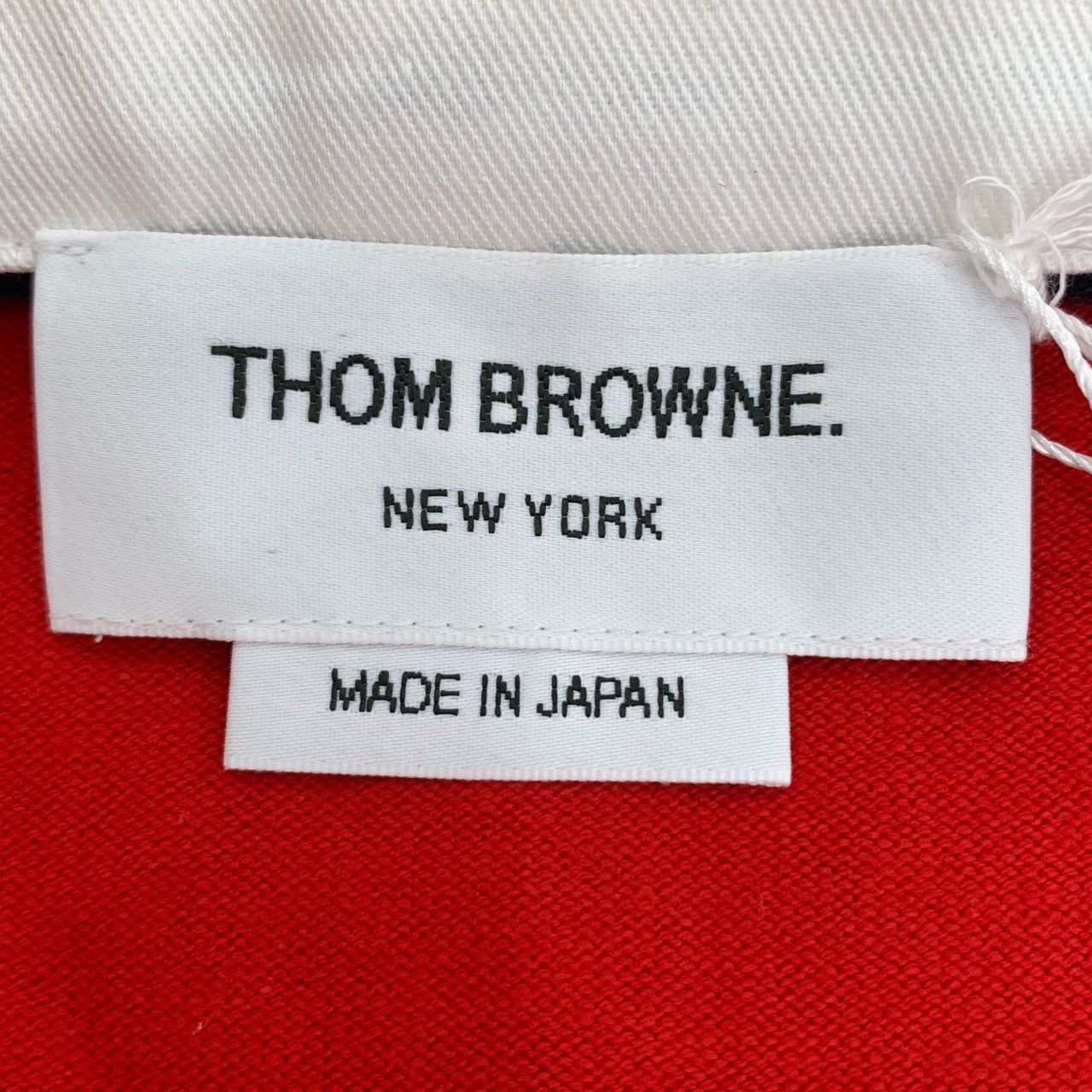 Thom Browne Thom Browne TB Classic 4-Bar Stripe Cotton Polo Shirt Size US XS / EU 42 / 0 - 5 Thumbnail