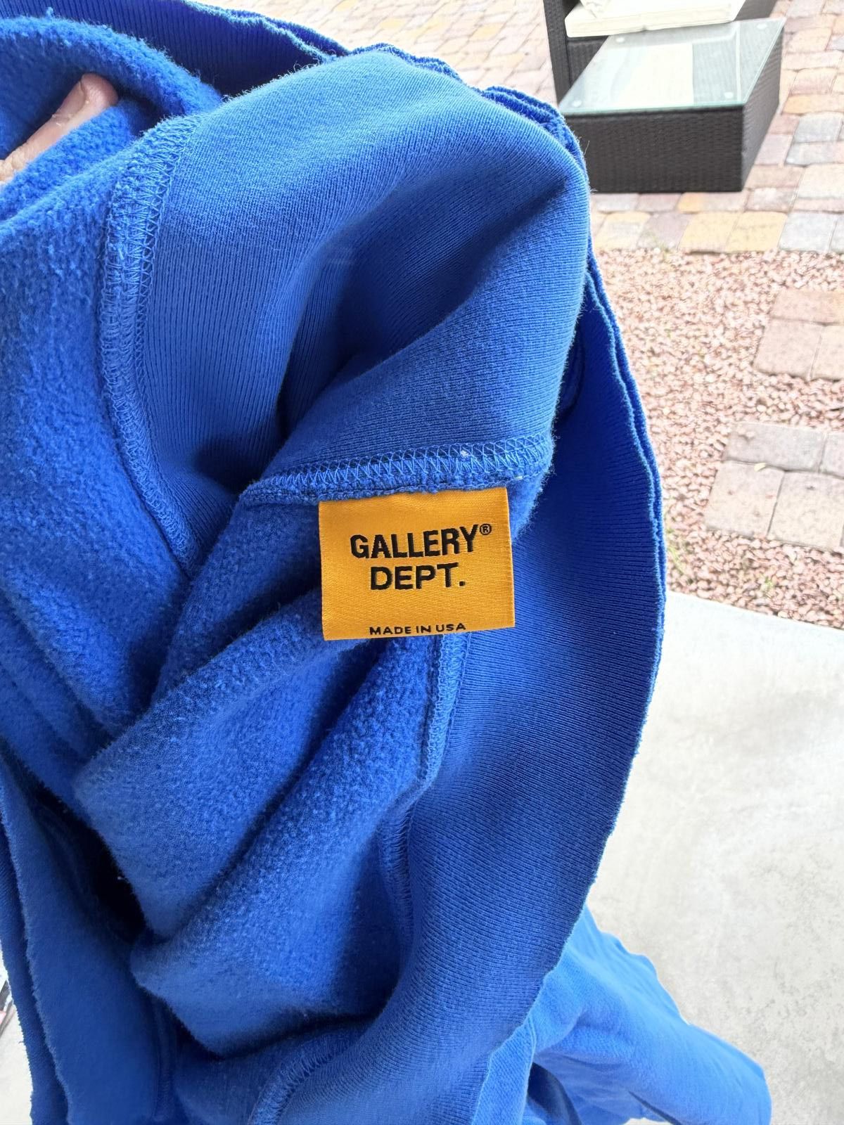 Other Gallery Dept. Boxing Gloves Hoodie – Blue – Size XL – NWT Size US XL / EU 56 / 4 - 8 Thumbnail
