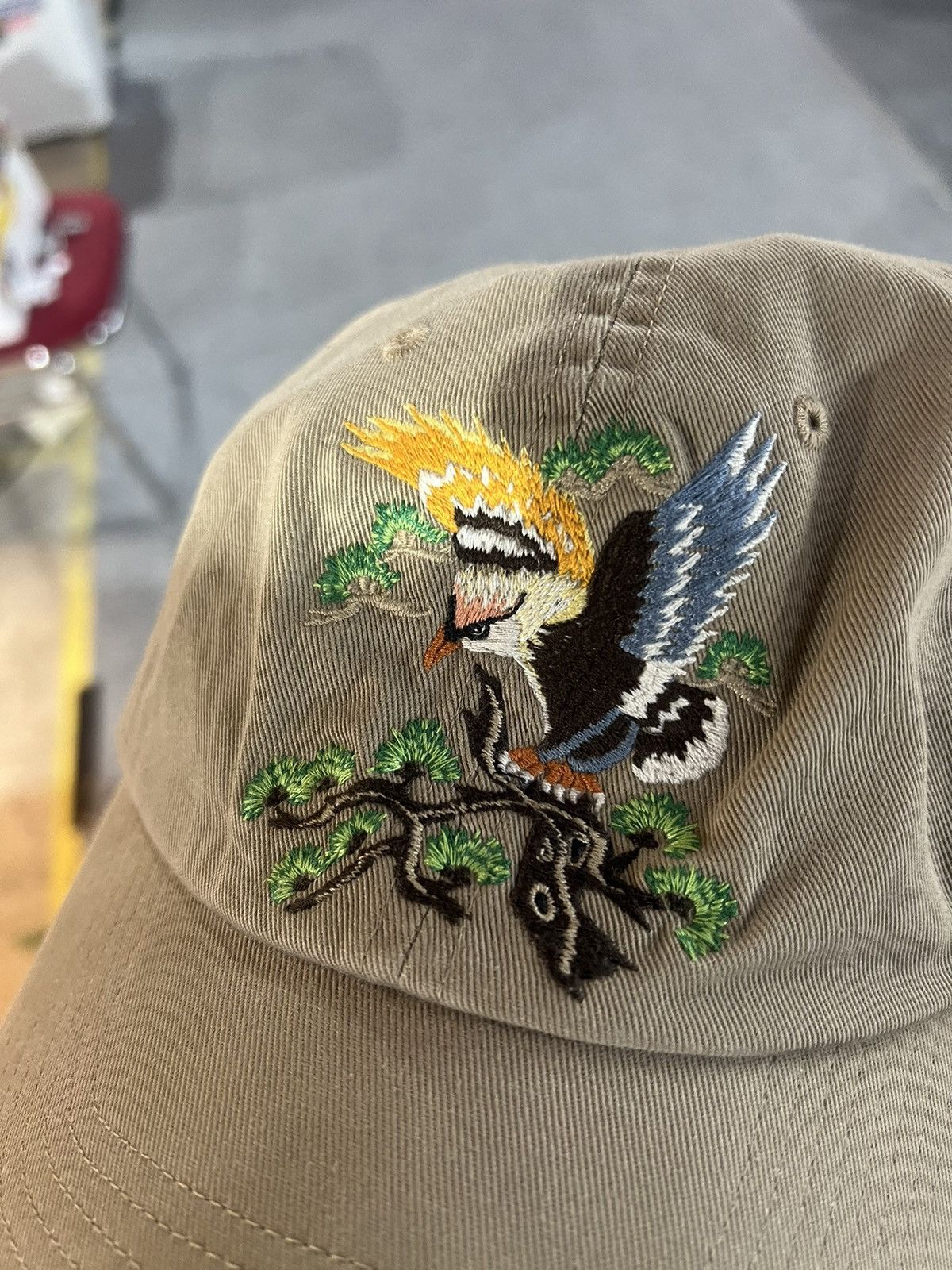 Polo Ralph Lauren 2000s Polo Ralph Lauren Rrl Sukajan Embroidery Leather Strap Size ONE SIZE - 2 Thumbnail