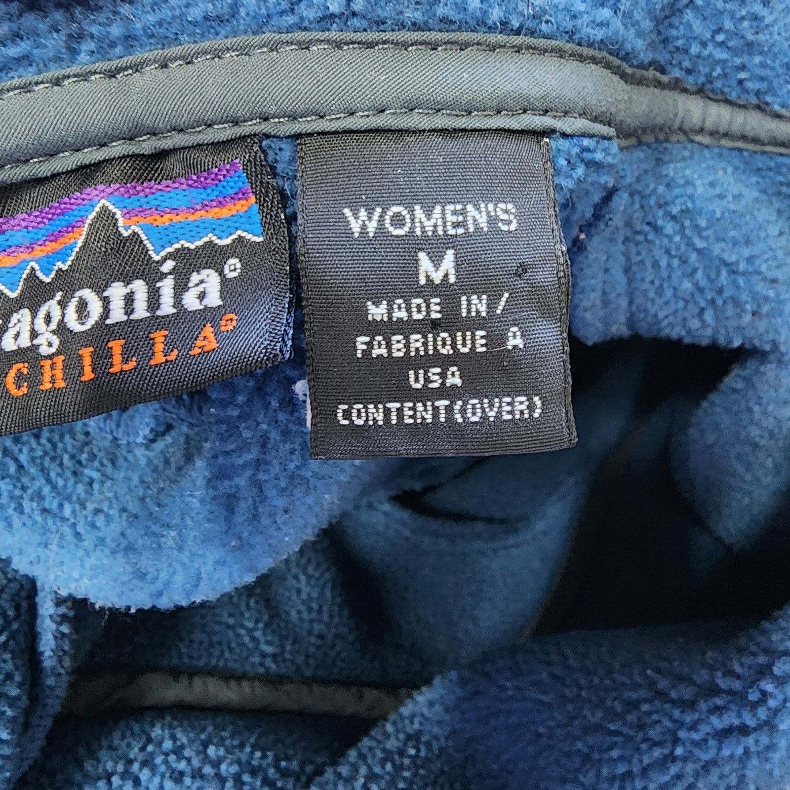 Patagonia Patagonia Synchilla Blue Fleece Jacket- Damaged Buttons Size M / US 6-8 / IT 42-44 - 10 Thumbnail