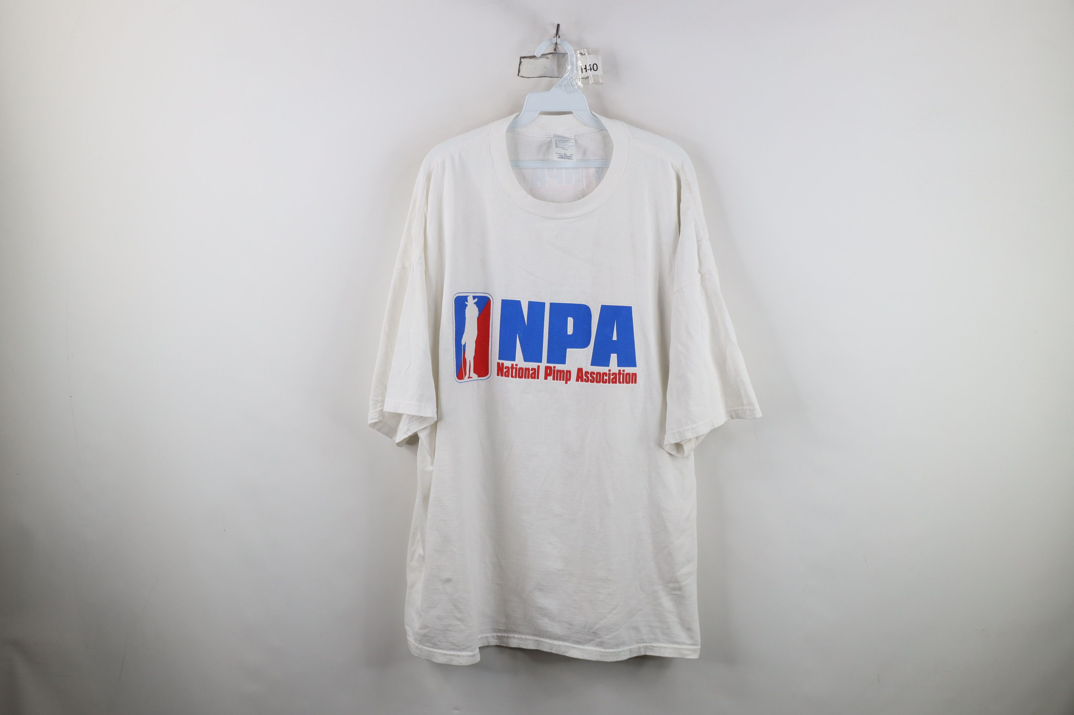 Vintage Vintage NPA National Pimp Association Short Sleeve T-Shirt Size US XXL / EU 58 / 5 - 1 Thumbnail
