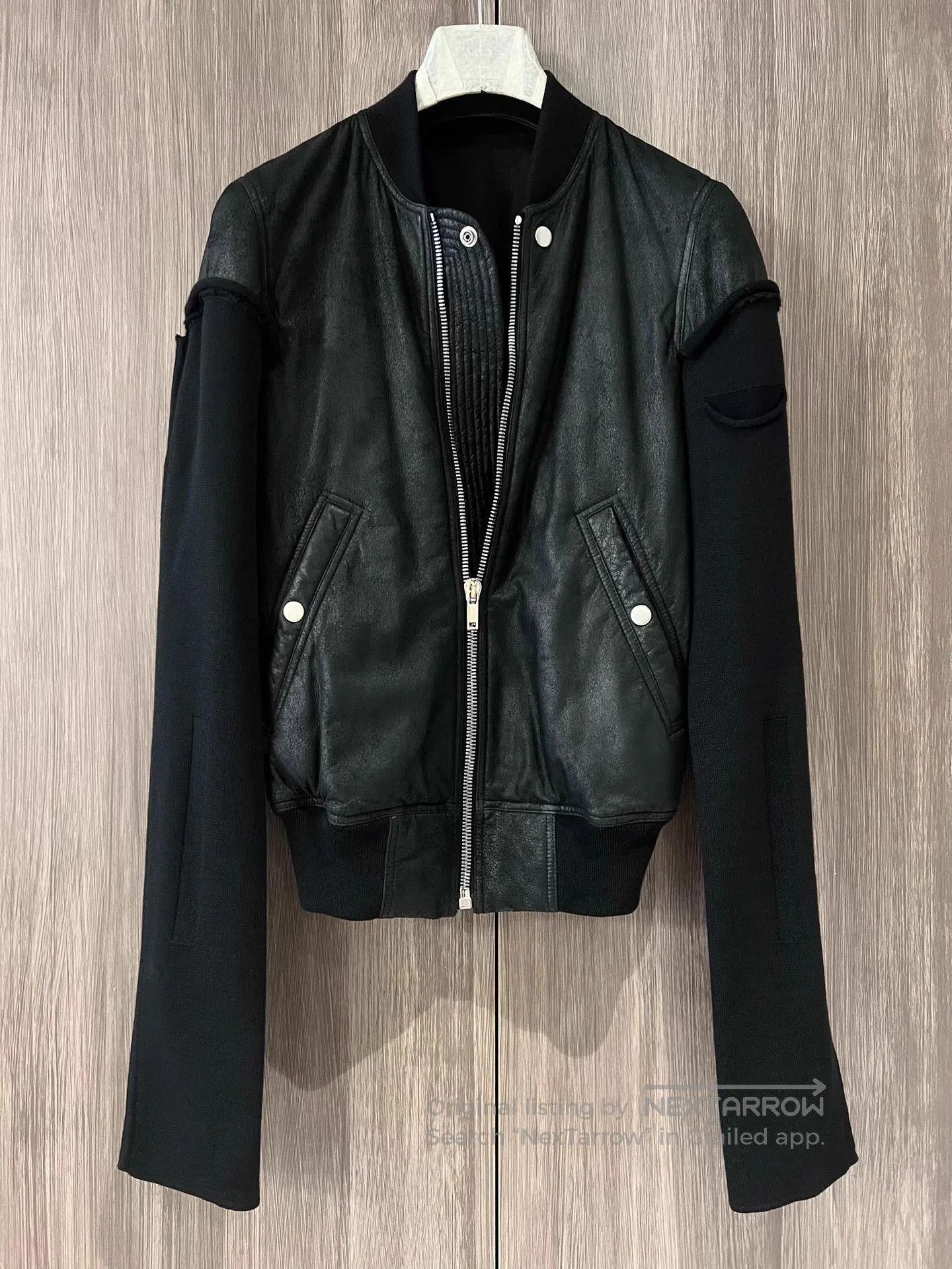 Rick Owens × Rick Owens Drkshdw Rick Owens Calfskin Leather Bullet