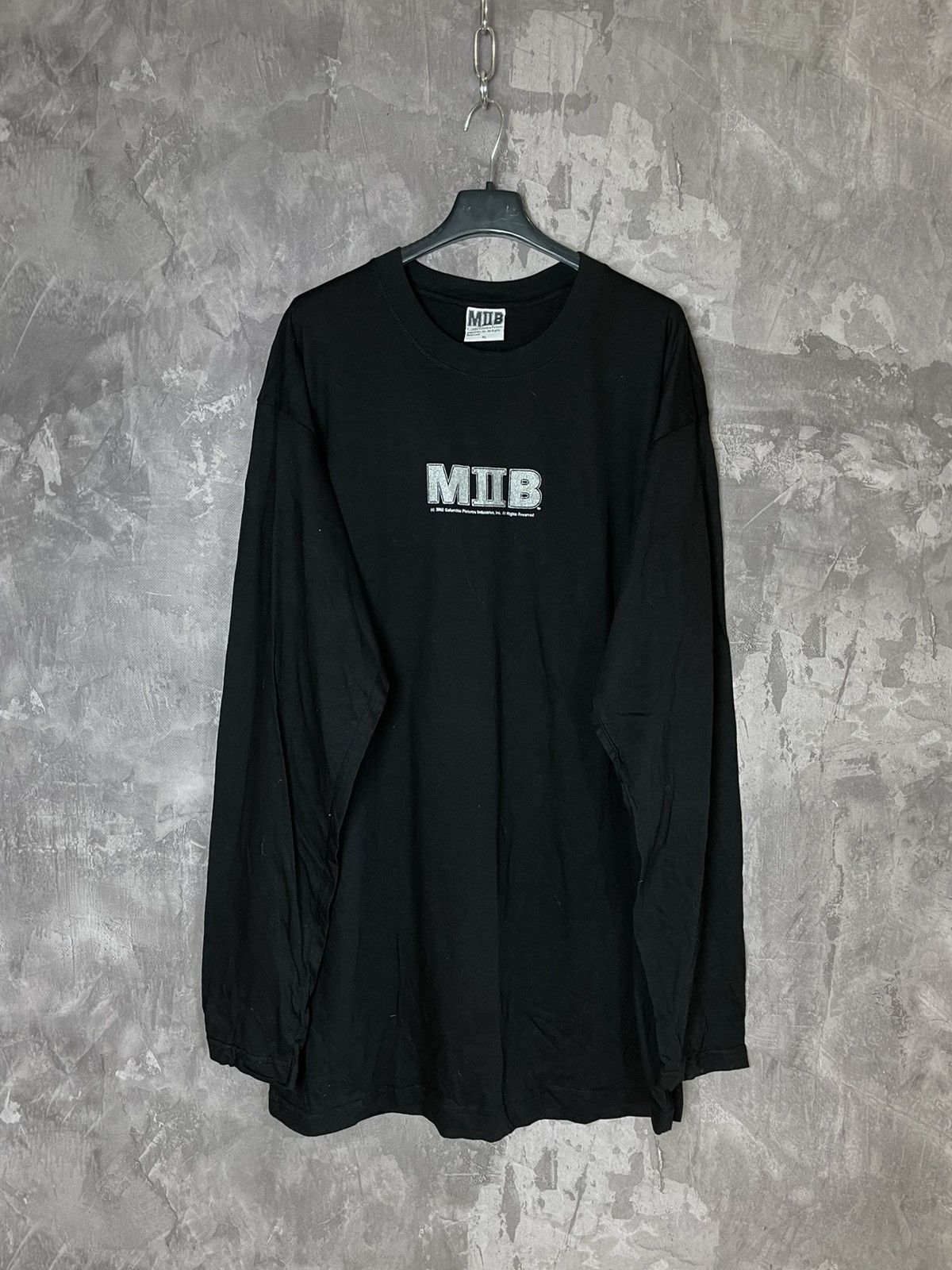 Band Tees × Vintage Vintage Men In Black MIB 2002s Very Rare Long Sleeve Tee Size US XL / EU 56 / 4 - 1 Thumbnail