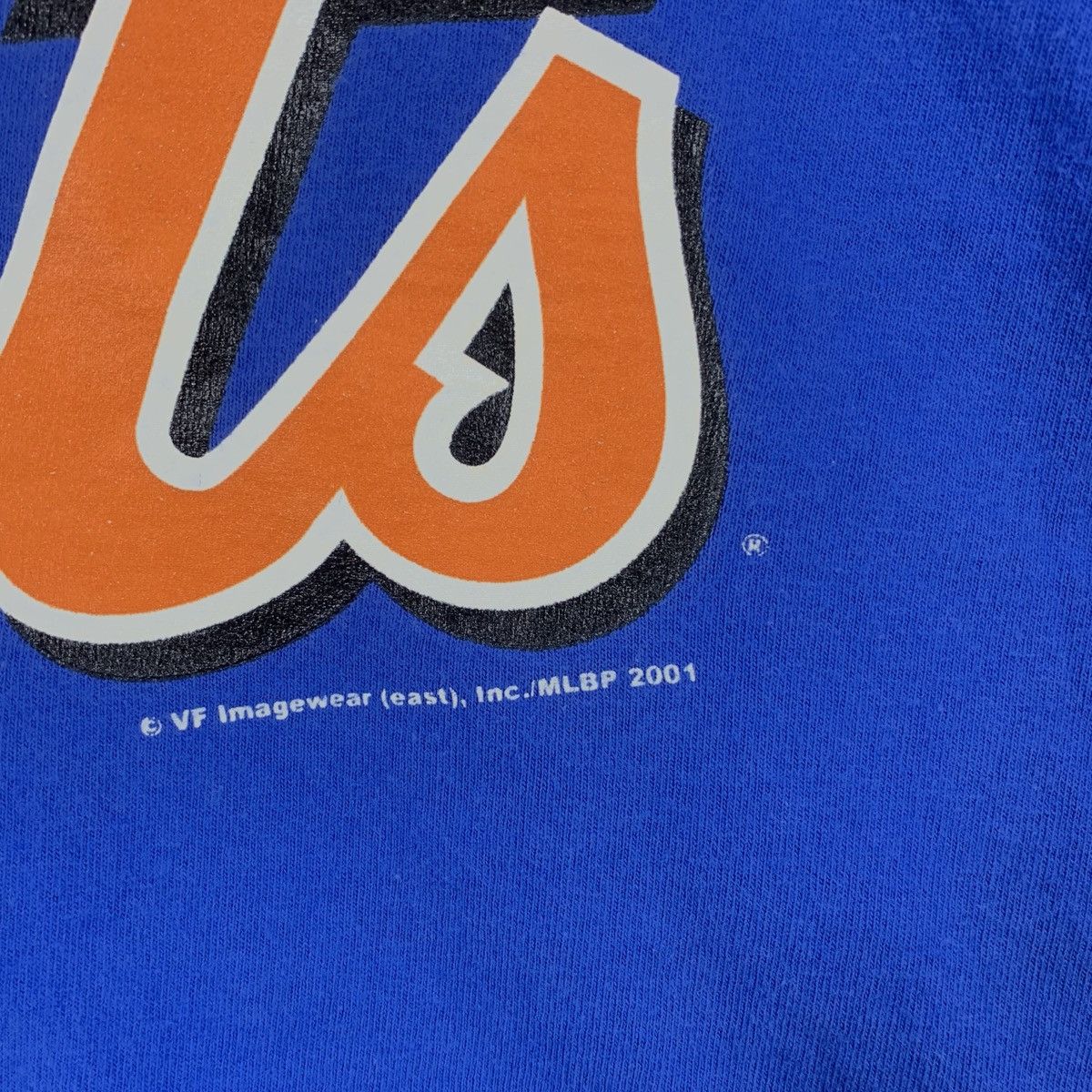 Vintage Vintage NEW YORK METS Piazza 31 Backhit Distress Tee Shirt Size US M / EU 48-50 / 2 - 6 Thumbnail