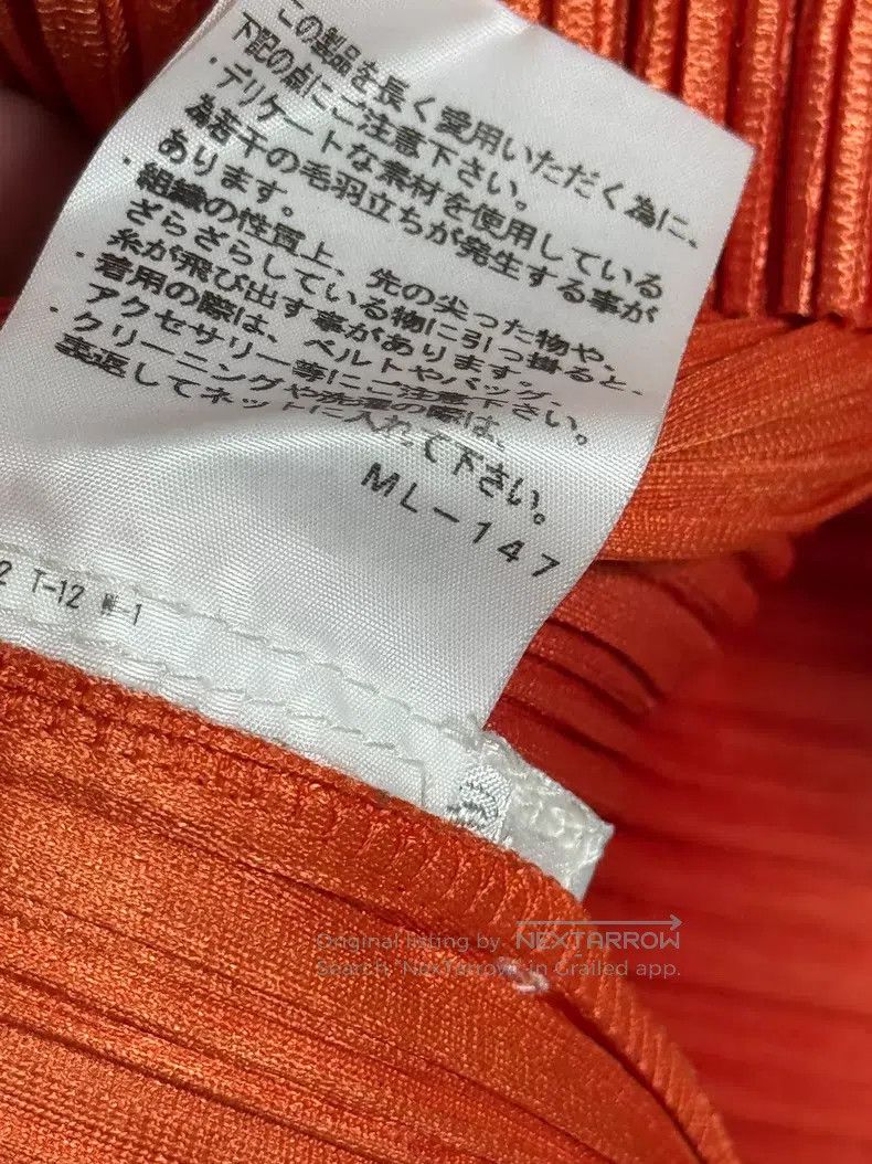Issey Miyake Issey Miyake Glory Orange Half Turtleneck Long Sleeve Size L / US 10 / IT 46 - 5 Thumbnail
