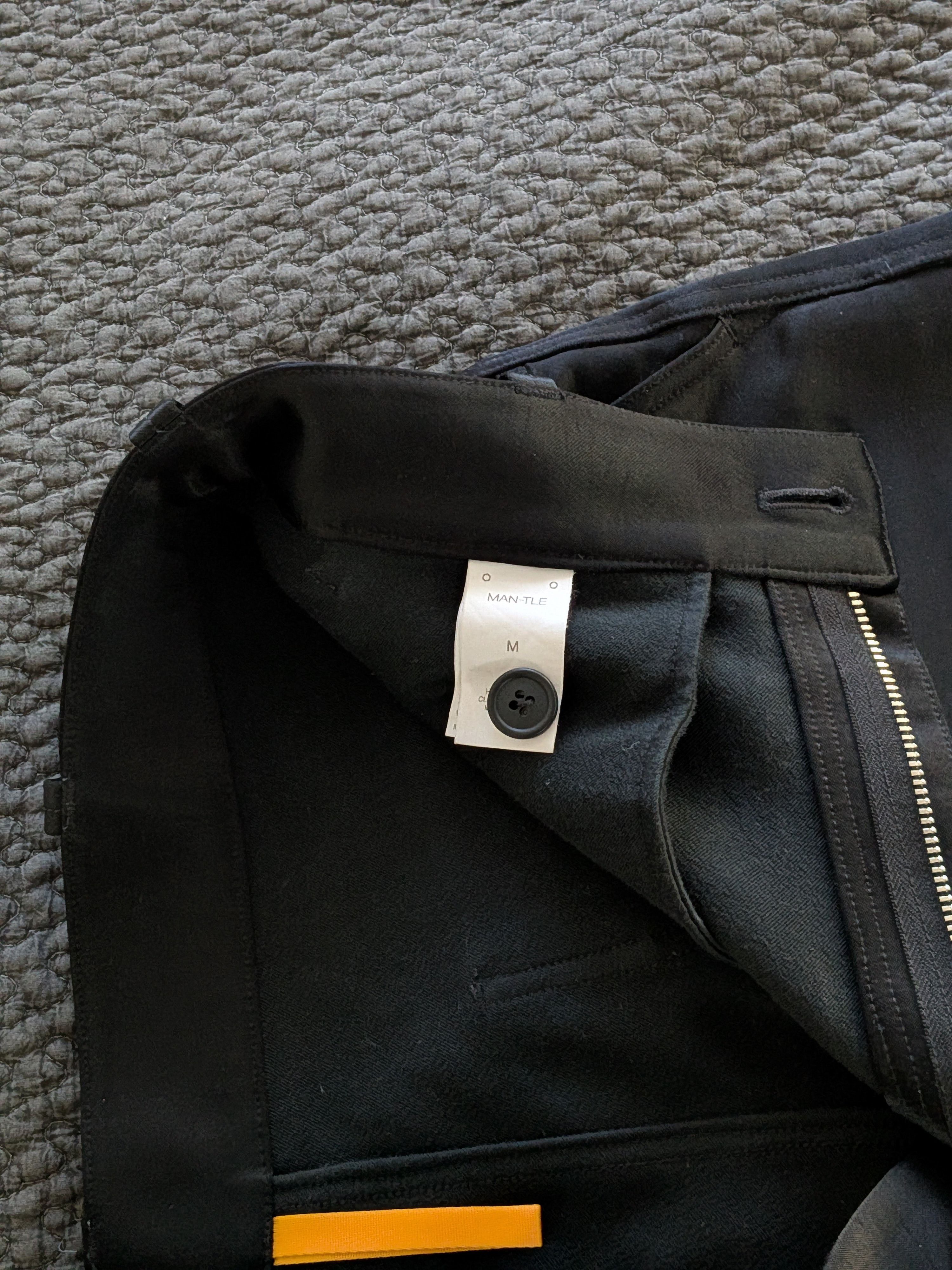 MAN-TLE R17J6 "Jebok Pants" Black Double Face Size US 34 / EU 50 - 8 Thumbnail