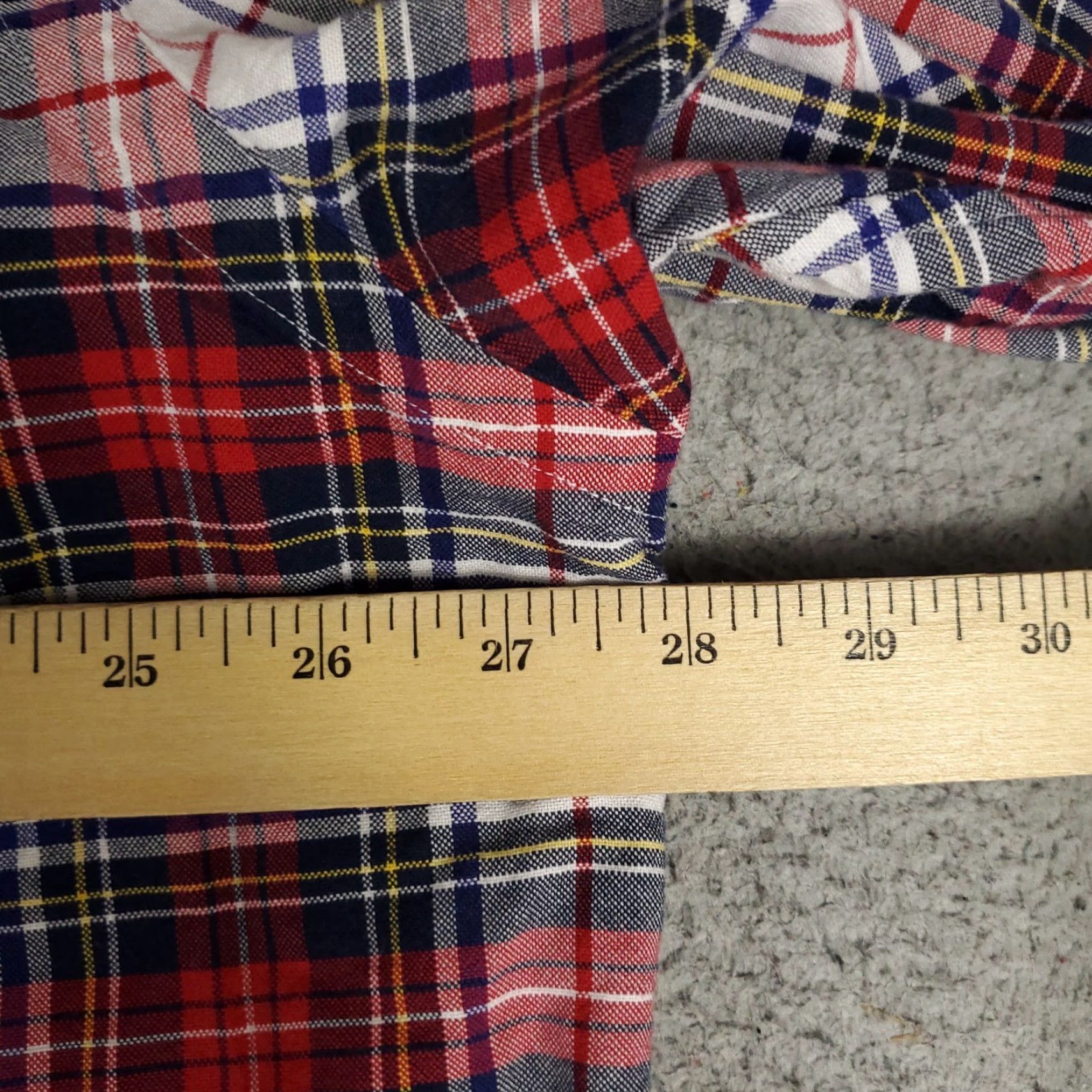 Ralph Lauren Ralph Lauren Shirt Mens Big & Tall Red Plaid Button-Up Long Sleeve Casual Size US XL / EU 56 / 4 - 6 Thumbnail