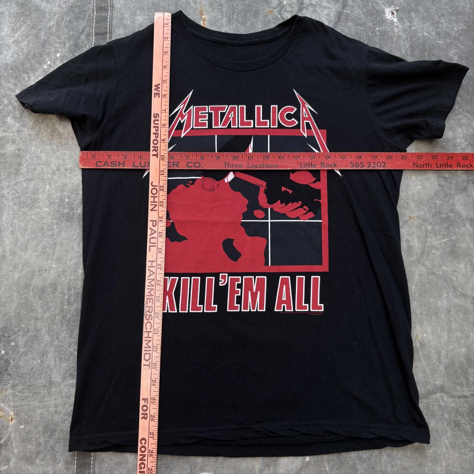 Metallica Vintage Y2K Metallica Kill ‘Em All Ride The Lightning Shirt Size US L / EU 52-54 / 3 - 4 Thumbnail