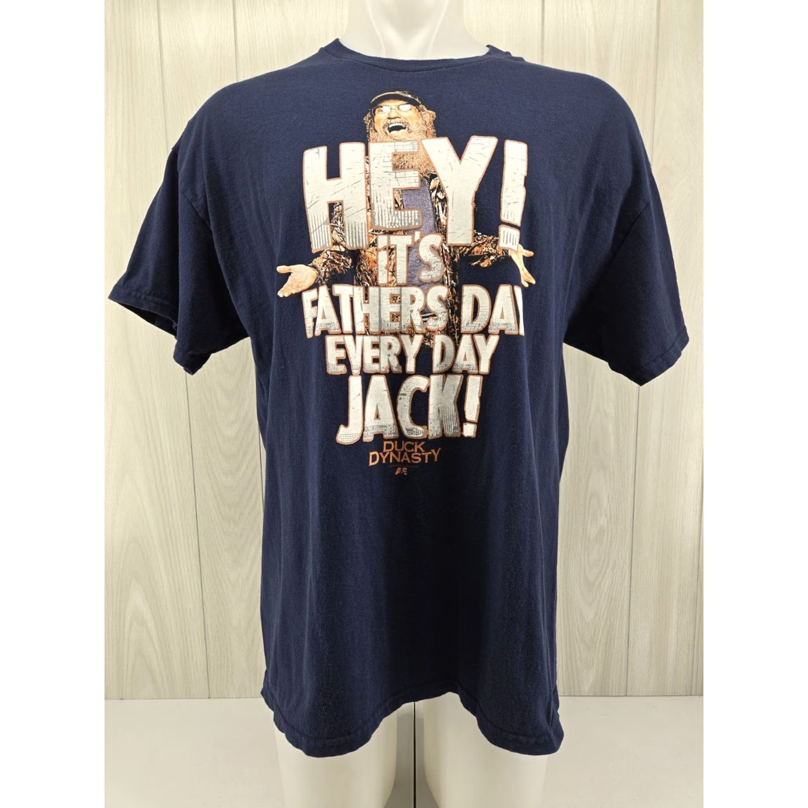 Gildan VINTAGE Duck Dynasty Mens Graphic T Shirt Fathers Day Every Day Jack Gildan Navy XL Size US XL / EU 56 / 4 - 2 Thumbnail