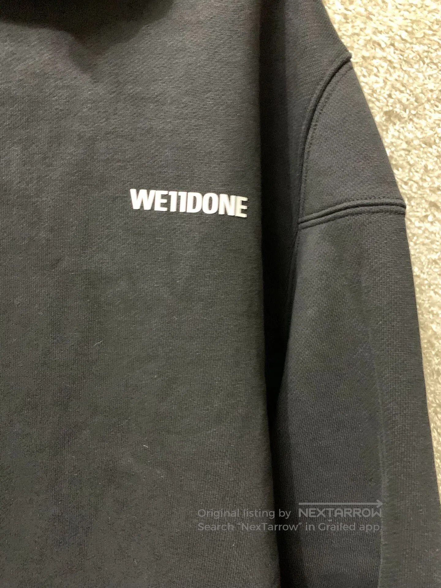 WE11DONE WETIDONE Men's Hoodie L. Size US L / EU 52-54 / 3 - 2 Thumbnail