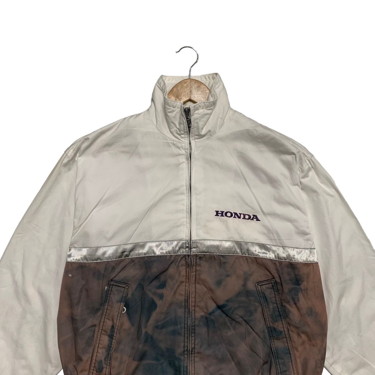Honda Honda Big Logo Acid Wash Jacket Size US L / EU 52-54 / 3 - 4 Thumbnail