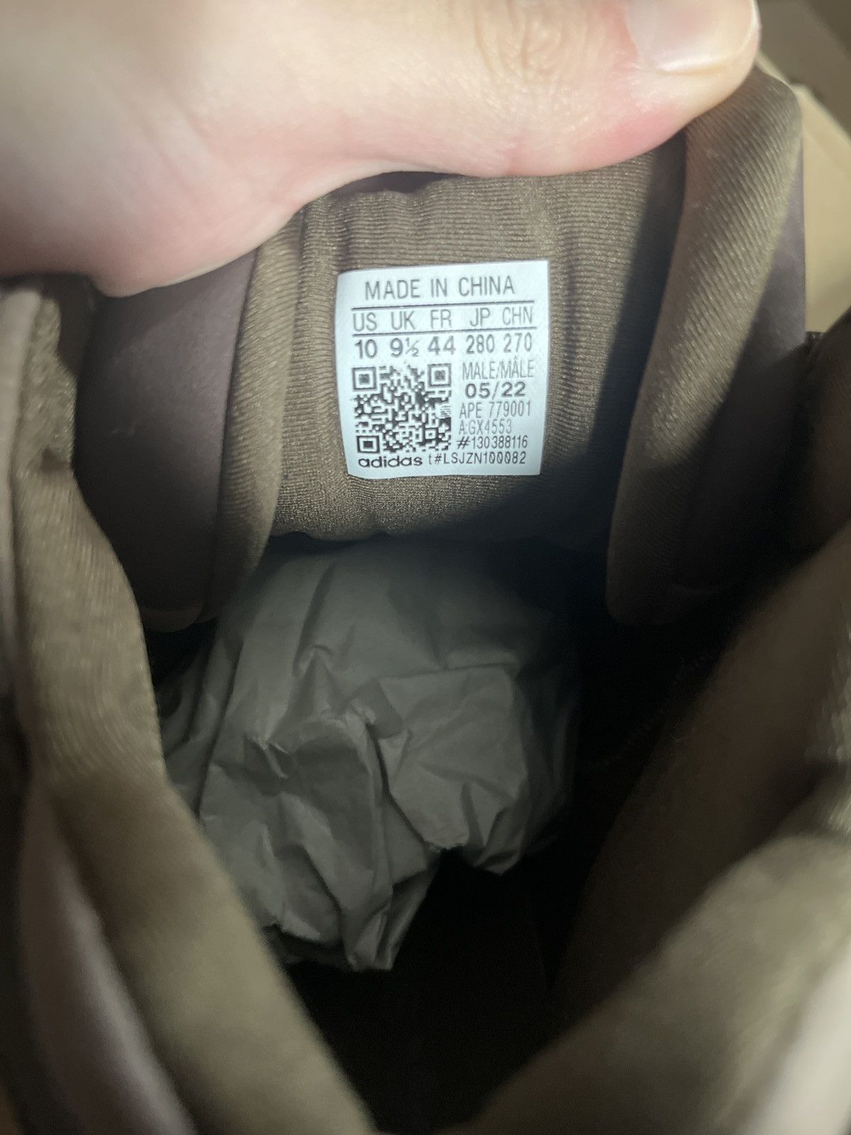 Adidas × Kanye West Adidas Yeezy 500 high ‘Taupe Black’ 2022 Size US 10 / EU 43 - 6 Thumbnail