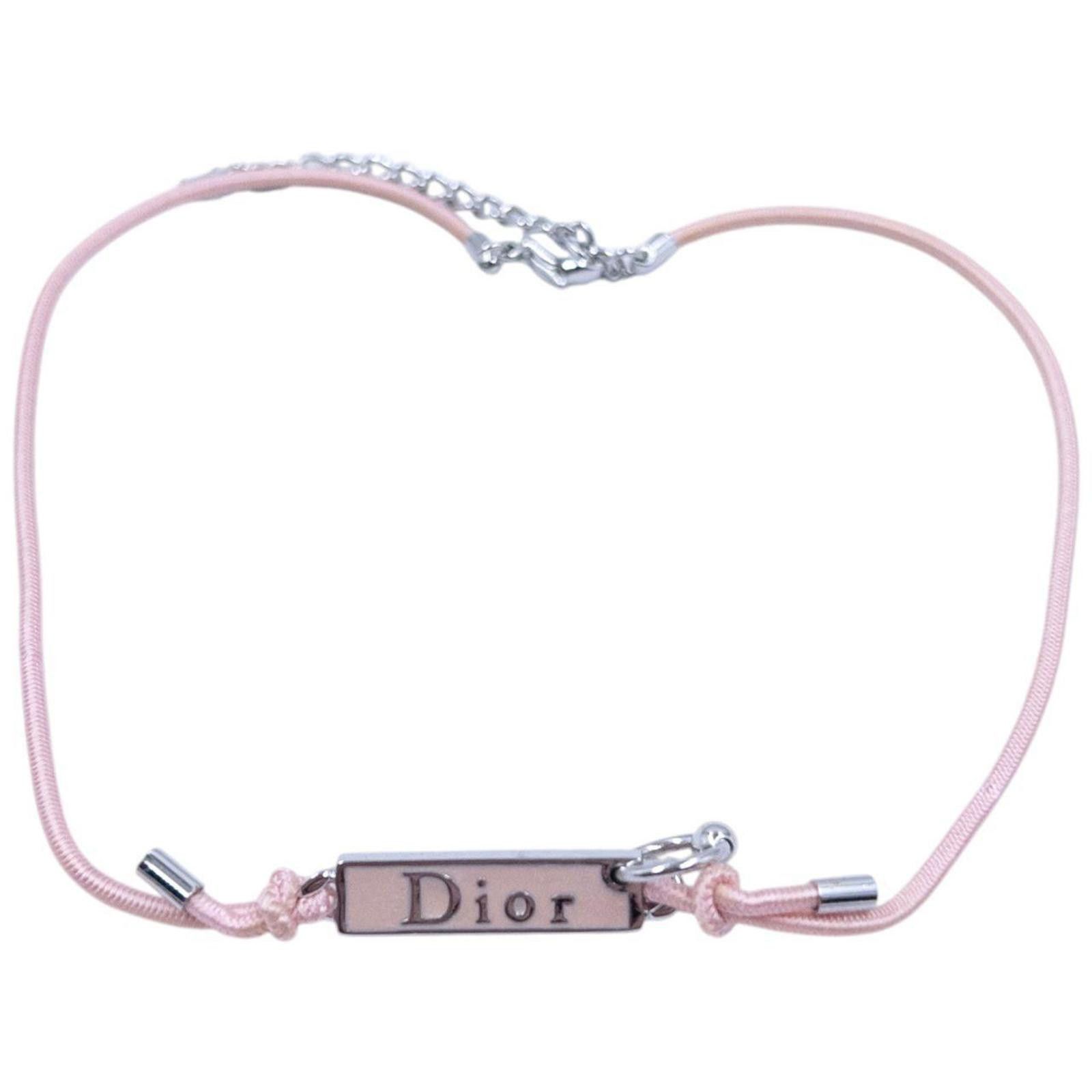 Dior Vintage Dior Elastic Choker Necklace Size ONE SIZE - 2 Thumbnail