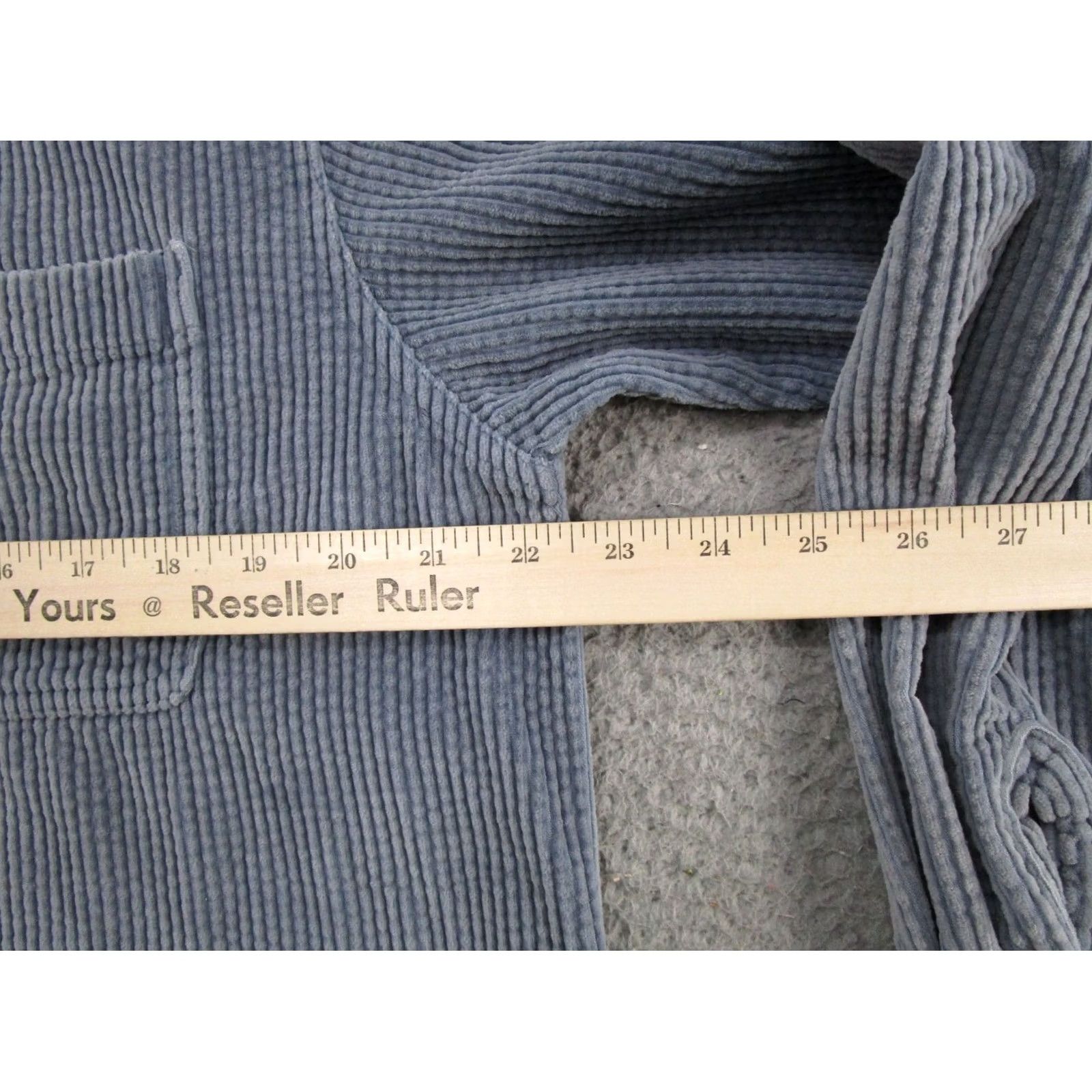 Vintage VINTAGE L.L. Bean Corduroy Shirt Gray Button Up Shacket SZ M Men’s? Women’s Size M / US 6-8 / IT 42-44 - 5 Thumbnail