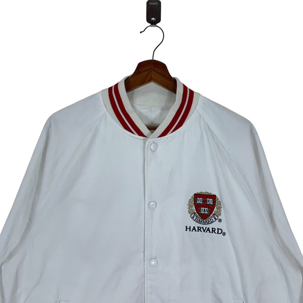 Vintage VINTAGE HARVARD COLLEGE UNIVERSITY VARSITY JACKET Size US L / EU 52-54 / 3 - 4 Thumbnail