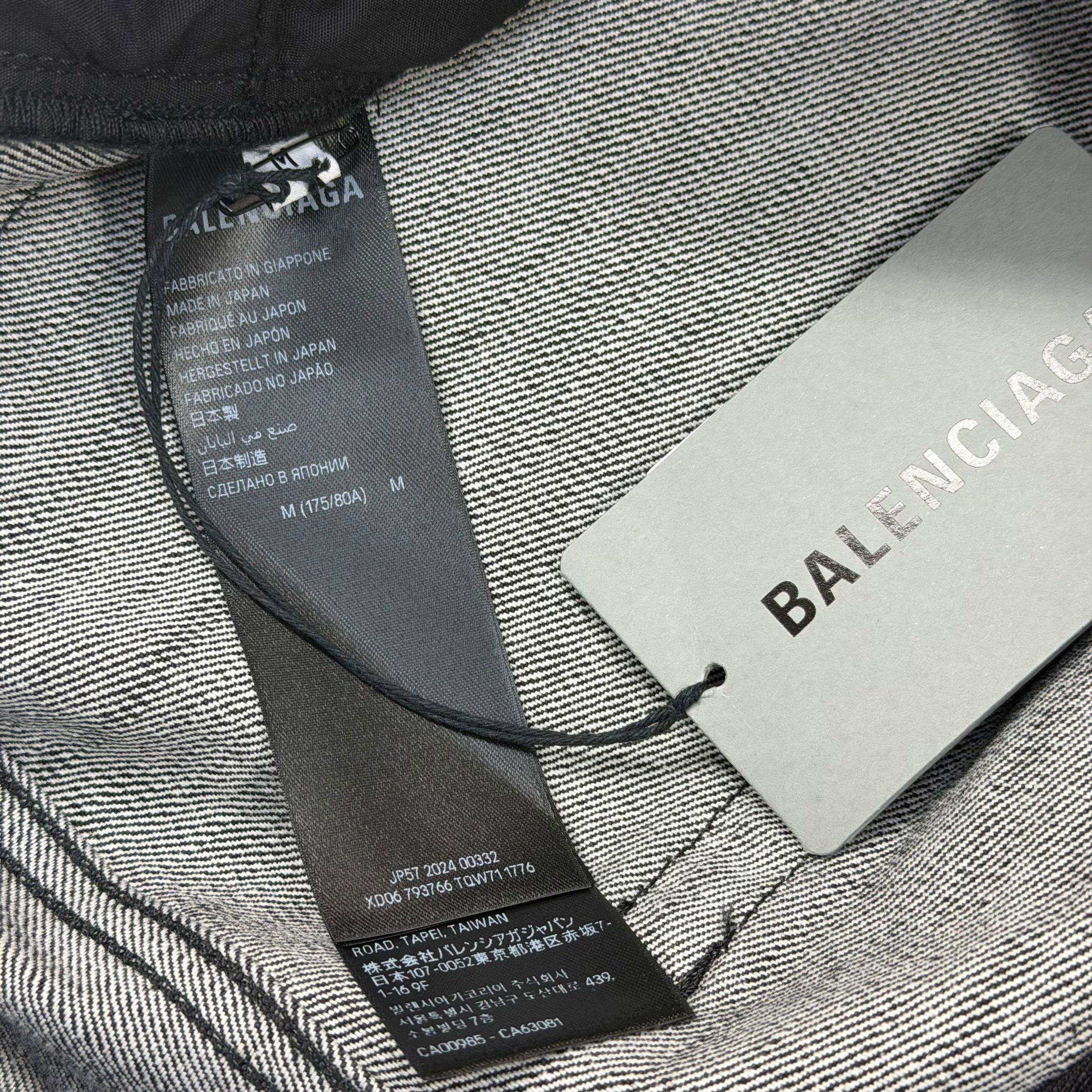 Balenciaga Balenciaga Fifty-Fifty Black Jeans M (34) Size US 34 / EU 50 - 8 Thumbnail