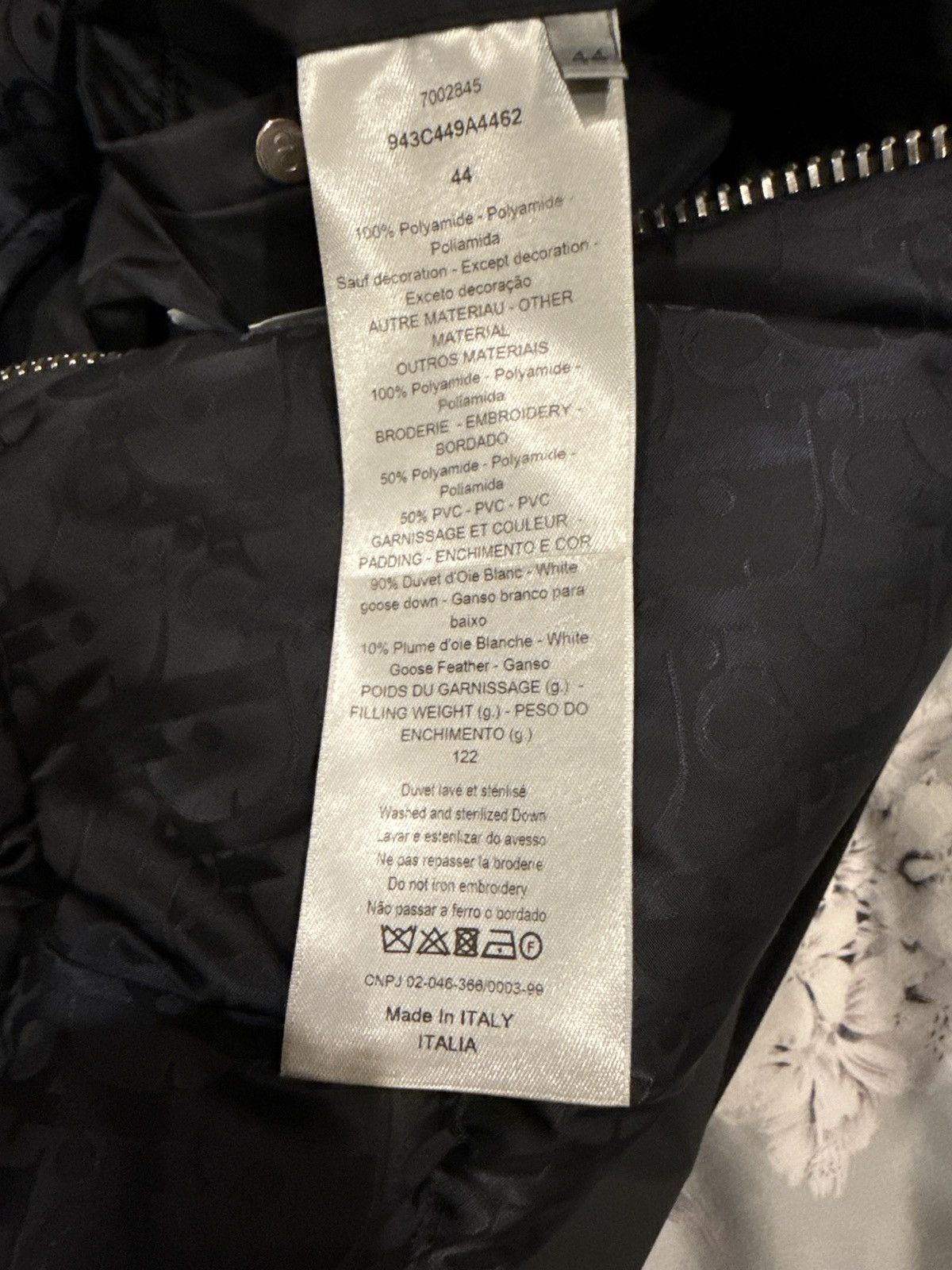 Dior Dior Oblique Down Jacket Size US S / EU 44-46 / 1 - 9 Thumbnail