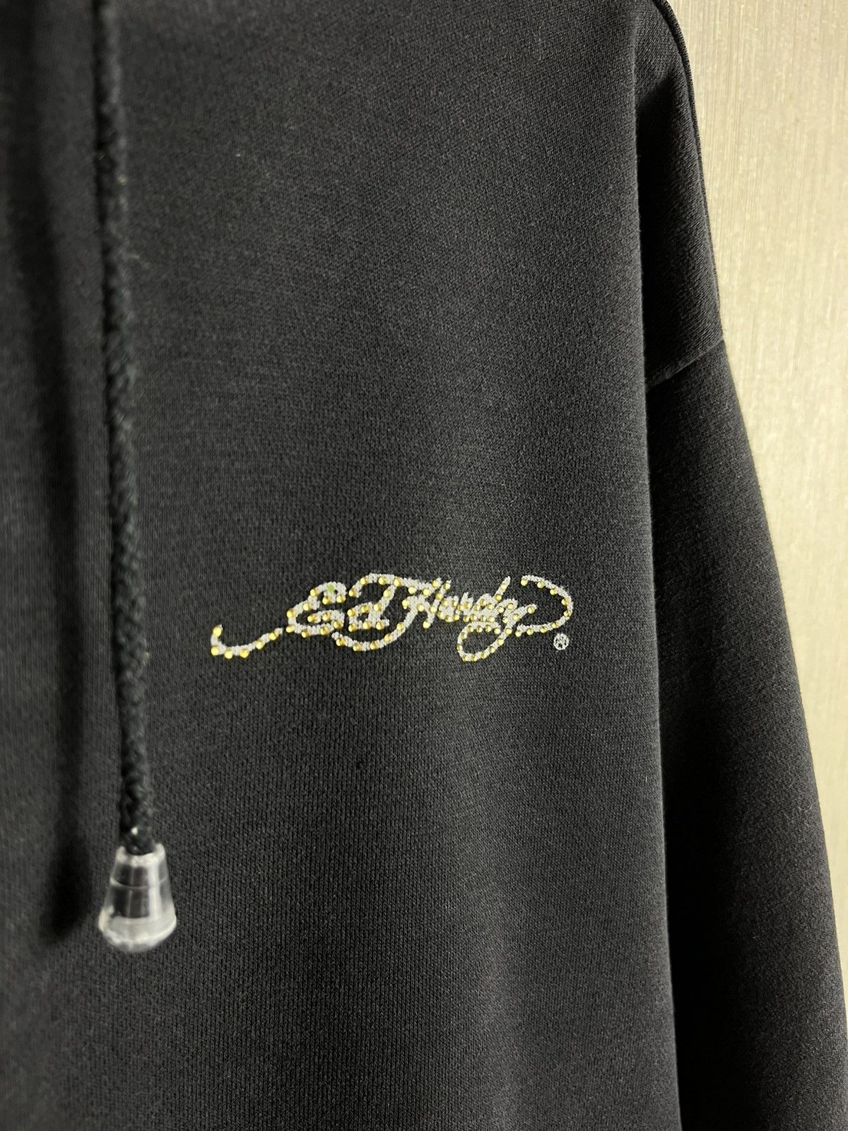 Ed Hardy × Vintage Vintage Ed Hardy by Christian Audigier y2k zip hoodie heart Size US M / EU 48-50 / 2 - 8 Thumbnail
