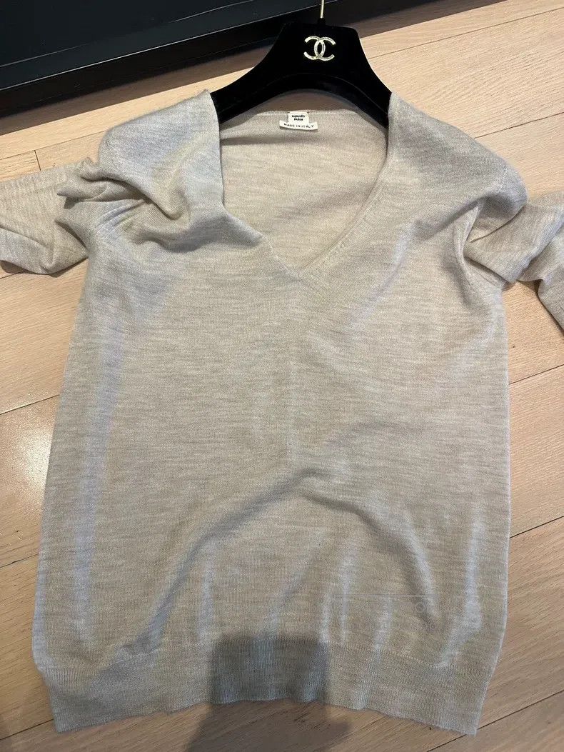 Hermes Hermes 100% Cashmere top Size XXS / US 00 / IT 34 - 4 Thumbnail