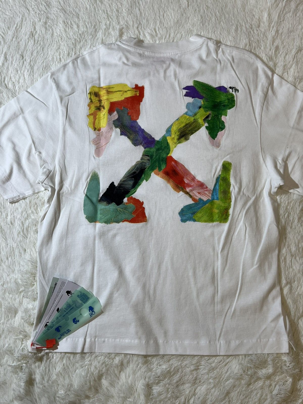Off-White Off-White Brush Arrow Over Skate S/S Size US M / EU 48-50 / 2 - 2 Thumbnail