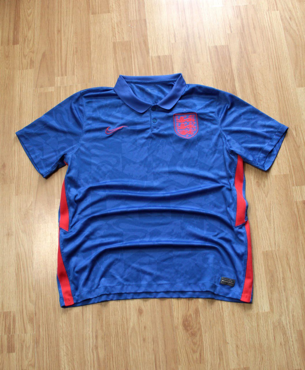 Nike 🔥 2020 Nike England Blue Core Soccer Jersey T Shirt Size US XL / EU 56 / 4 - 1 Thumbnail