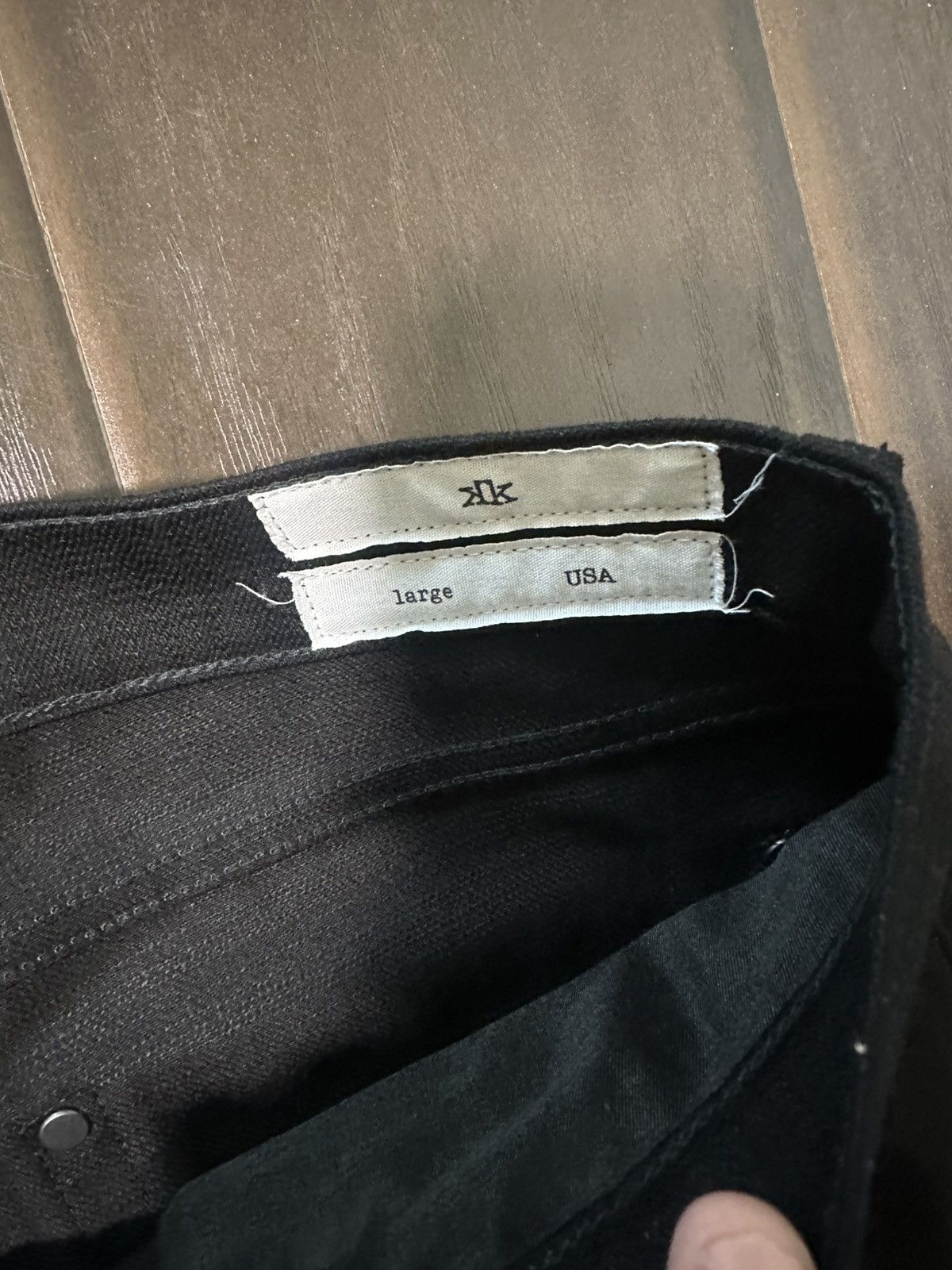 K-Two Studios K-two studios Cross Hatch Straight Denim Size US 34 / EU 50 - 6 Thumbnail