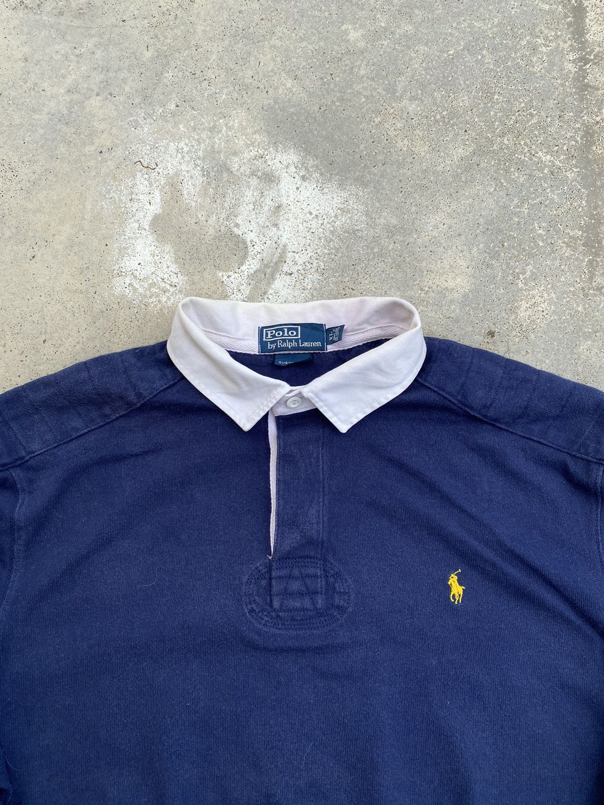 Polo Ralph Lauren Vintage Polo Ralph Lauren Rugby Long Sleeve polo shirt Size US L / EU 52-54 / 3 - 2 Thumbnail