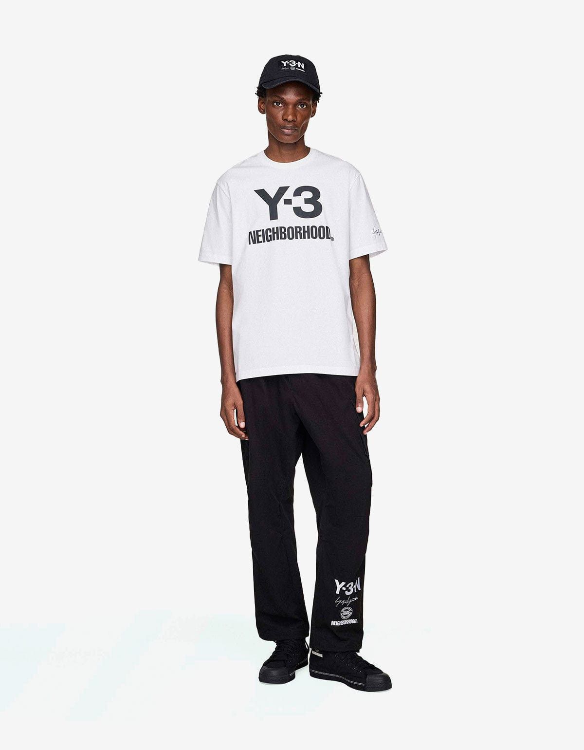 Y-3 Y-3 Neighborhood White Logo T-Shirt Size US M / EU 48-50 / 2 - 6 Thumbnail