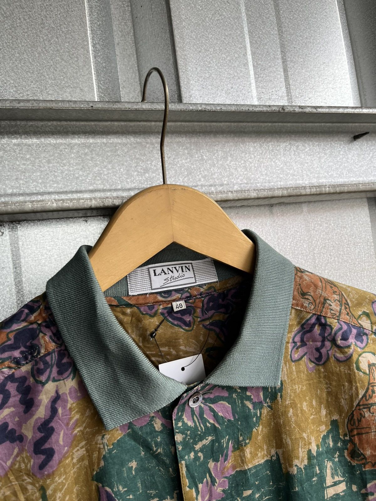Lanvin Lanvin studio pattern shirt /hermes/versace/dior/prada/ Size US M / EU 48-50 / 2 - 14 Thumbnail