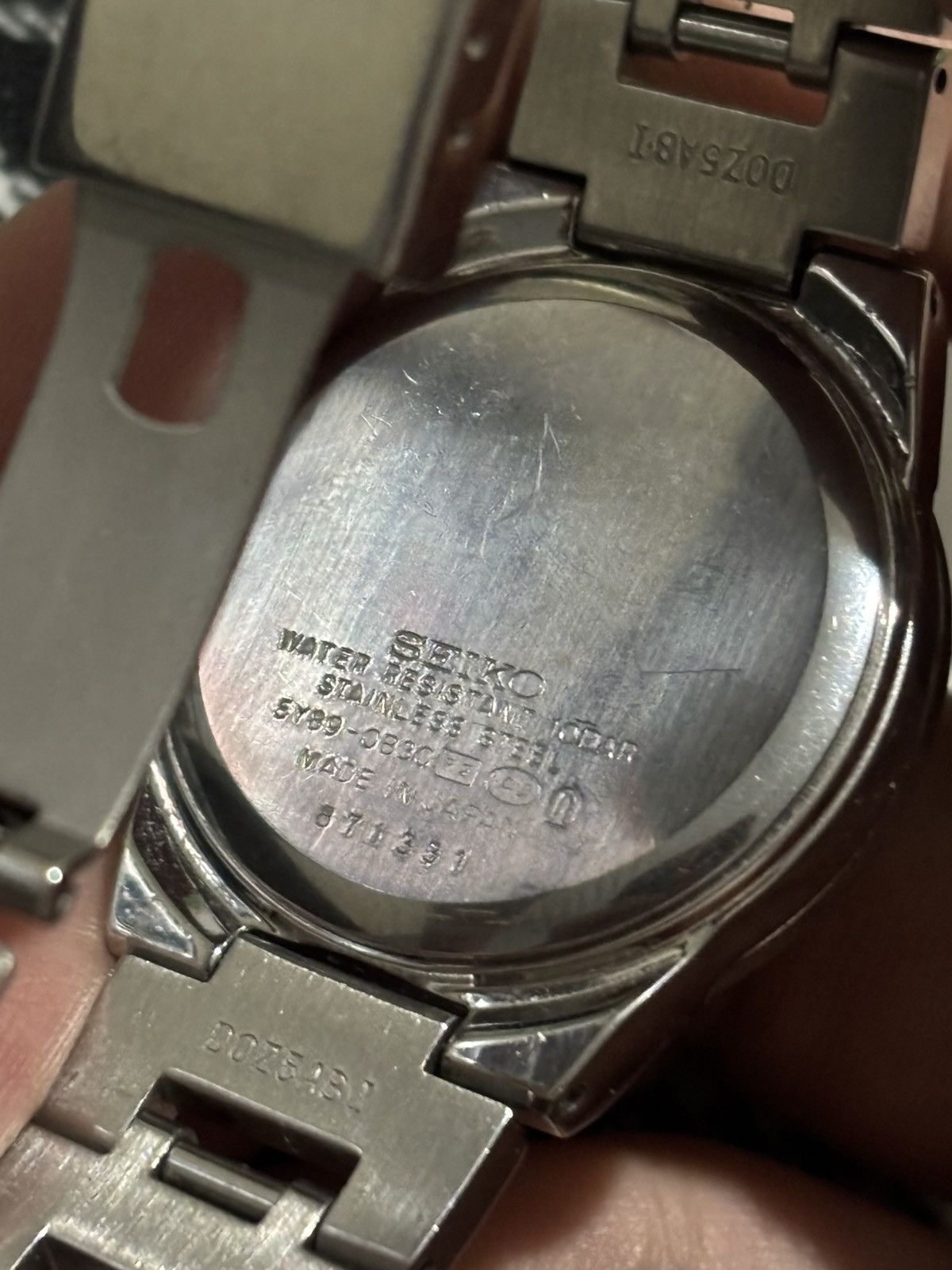 Seiko Vintage Seiko lukia 3 dials red colour dial Size ONE SIZE - 3 Thumbnail