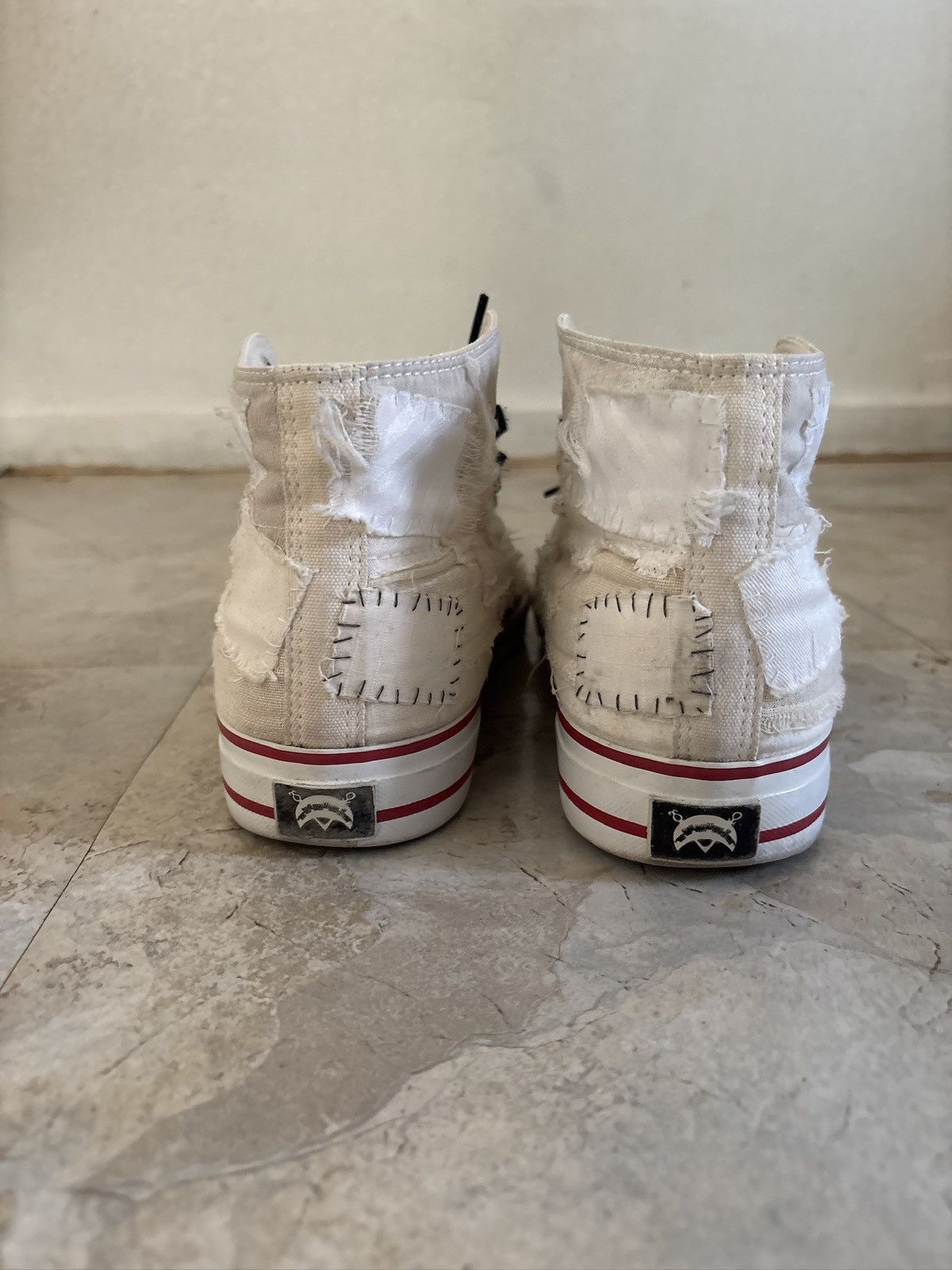 Undercover Undercover SS03 White “Scab” Converse Size US 9 / EU 42 - 3 Thumbnail